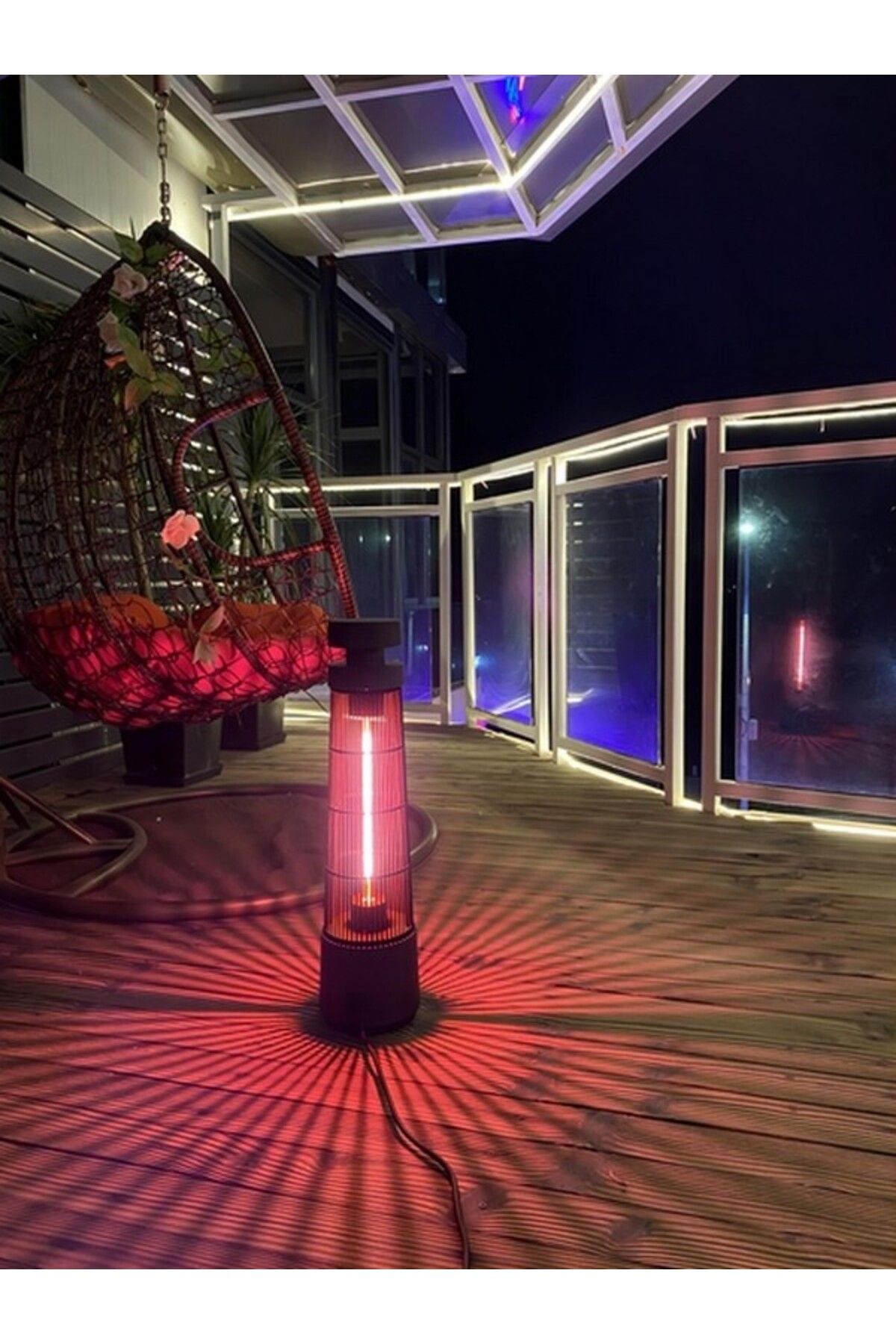 HOTSPOT-120V 1200W Elegant Electric Patio Heater 2