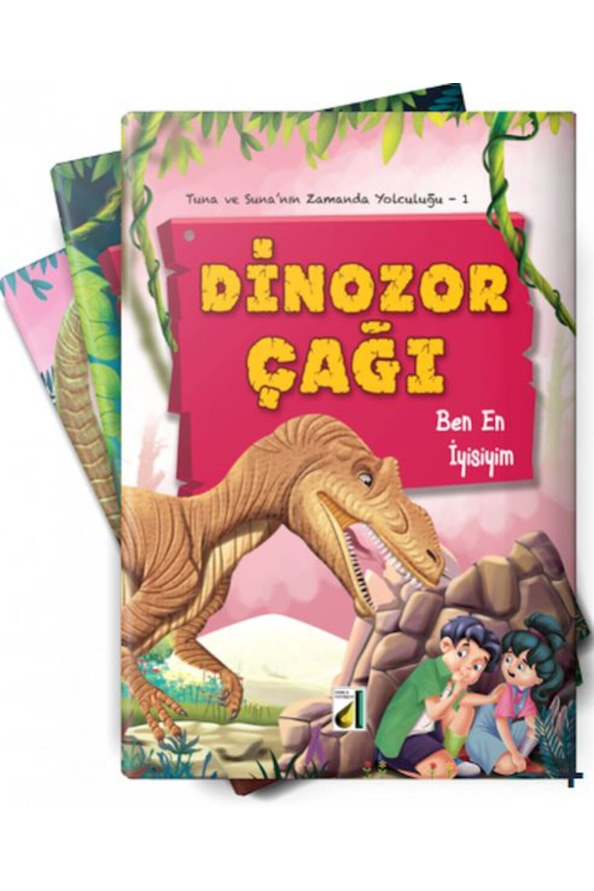 Destek Yayınları Tuna ve Suna'nın Zamanda Yolculuğu - Dinozor Çağı (10 Kitap Takım)