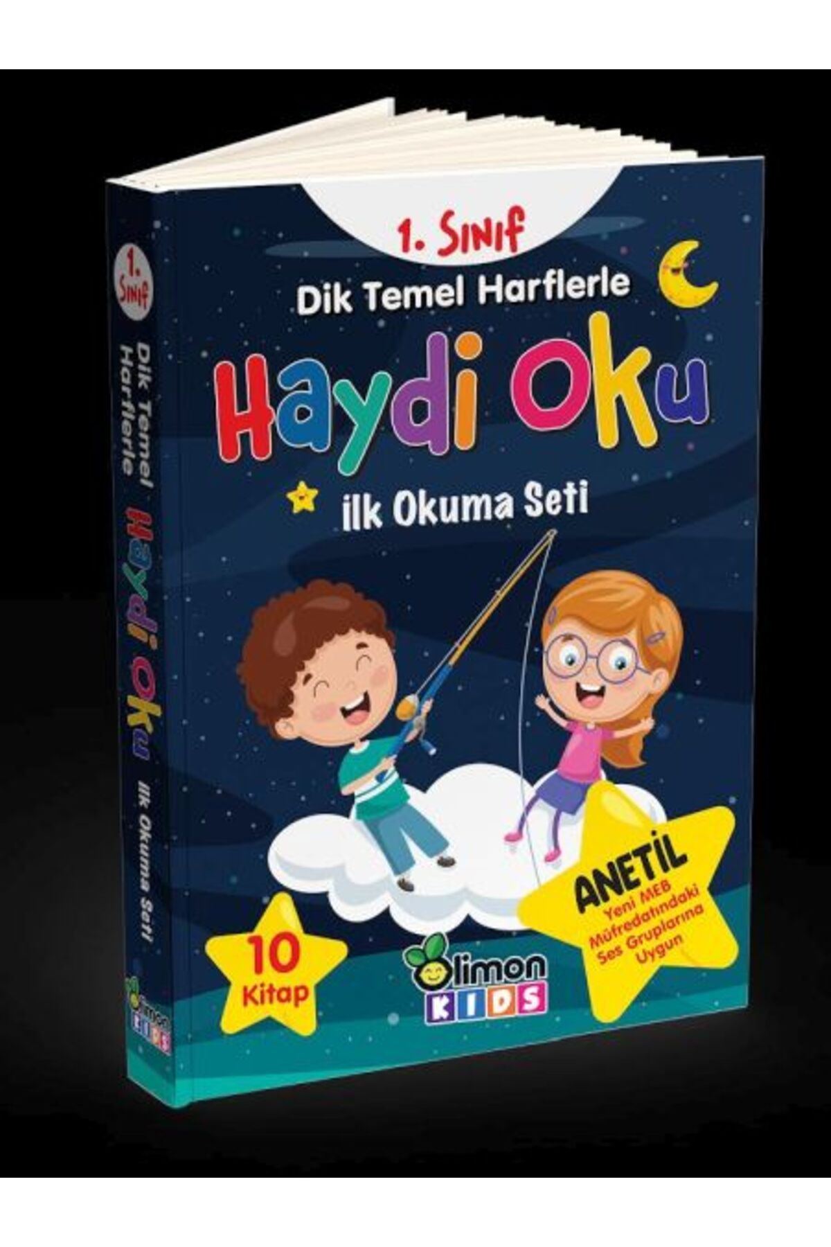 Limonkids 1. Sınıf Dik Temel Hartflerle Haydi Oku İlk Okuma Seti Anetil