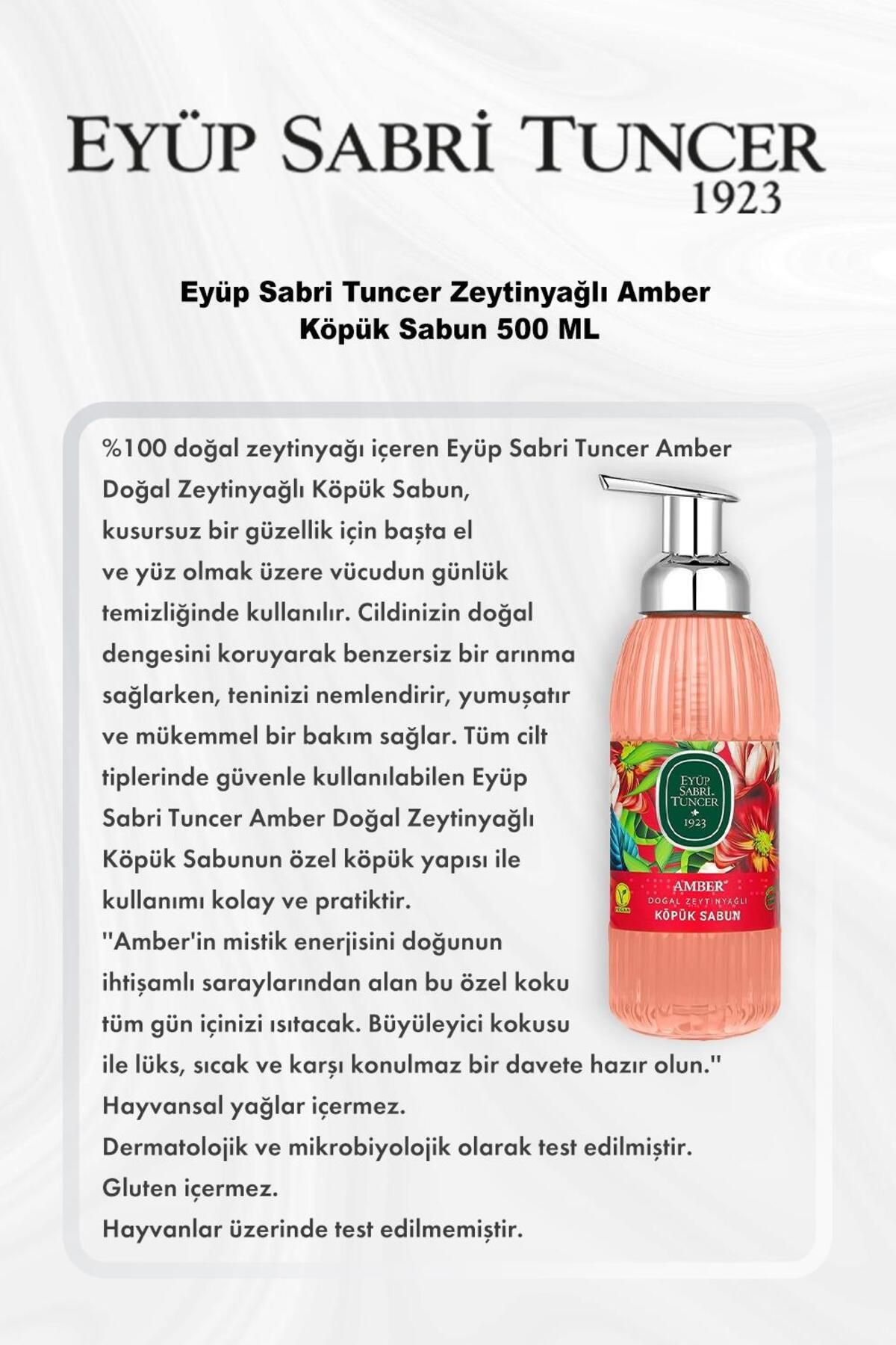 صابون فوم کهربا روغن زیتون 500 میلی لیتری خرید 5 عدد و رزی پاموک Eyüp Sabri Tuncer