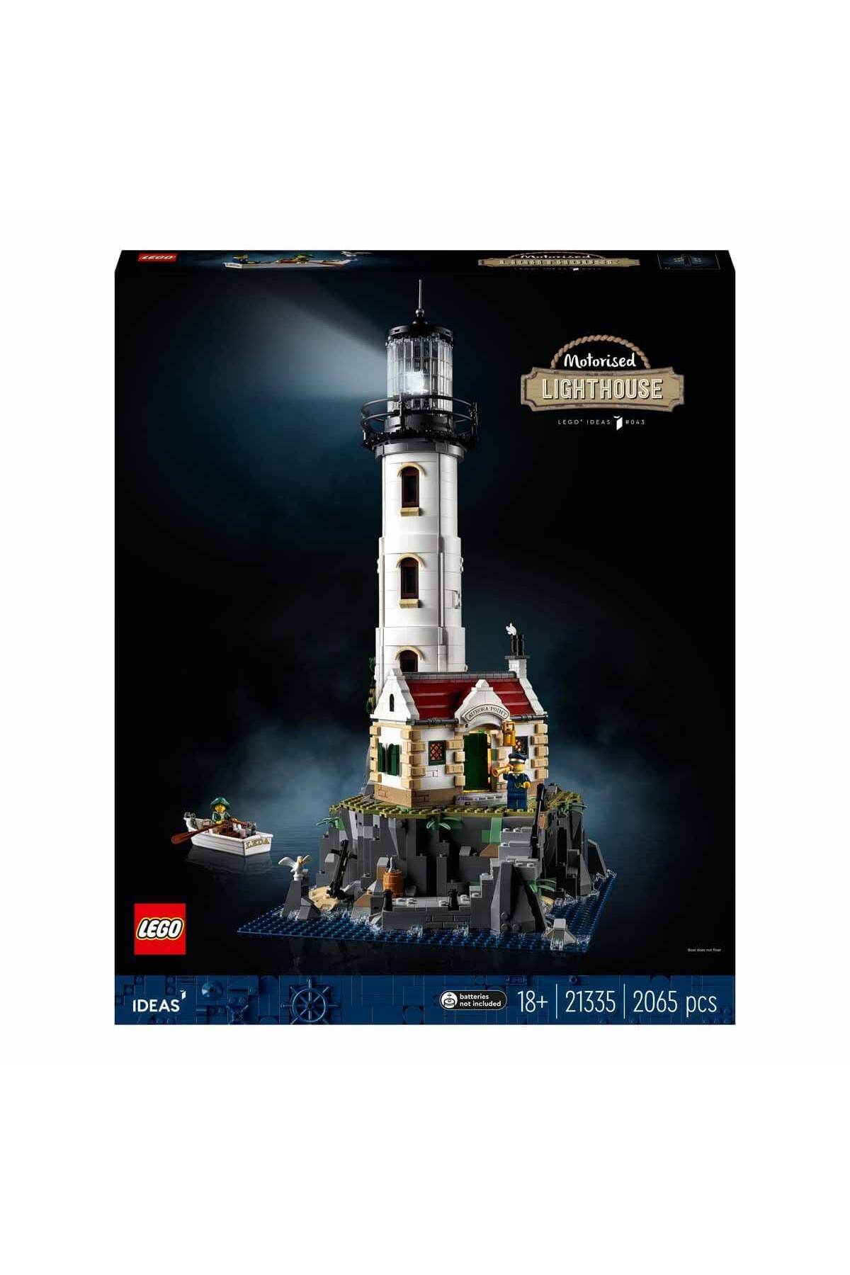 LEGO-Ideas Motorised Lighthouse 21335 - Display Model Building to Build for Adults 3