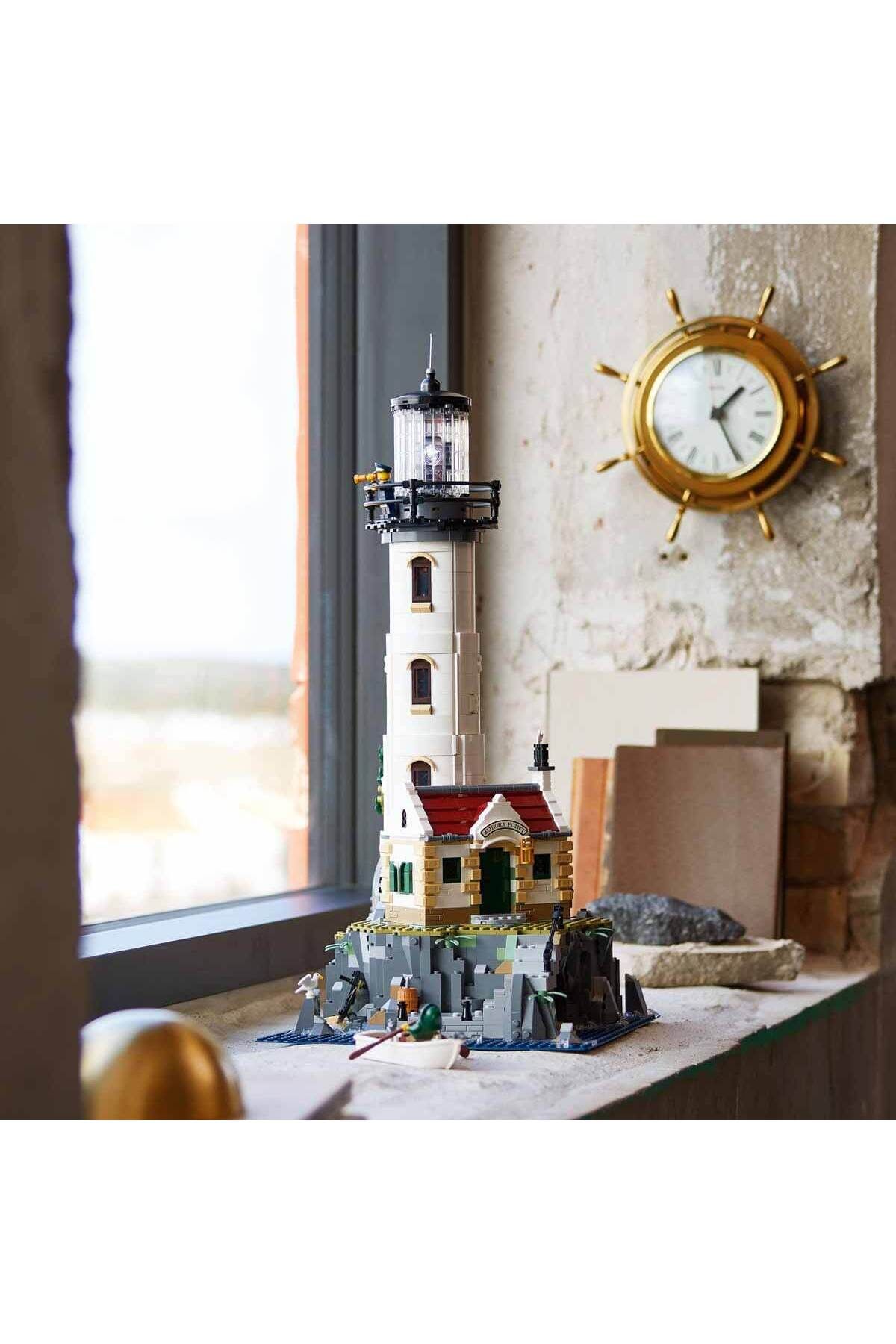 LEGO-Ideas Motorised Lighthouse 21335 - Display Model Building to Build for Adults 6