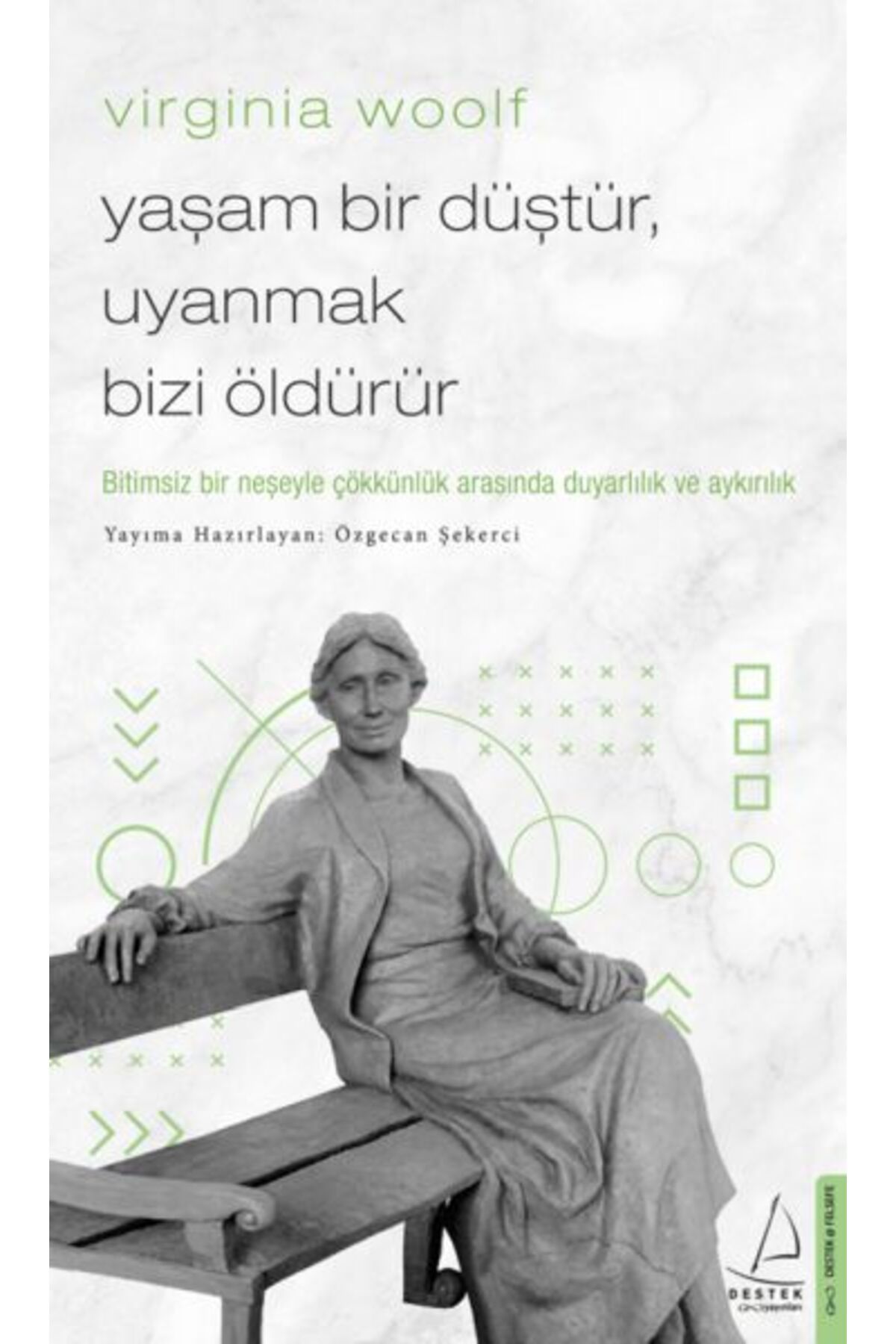 Destek Yayınları Virginia Woolf - Yaşam Bir Düştür, Uyanmak Bizi Öldürür