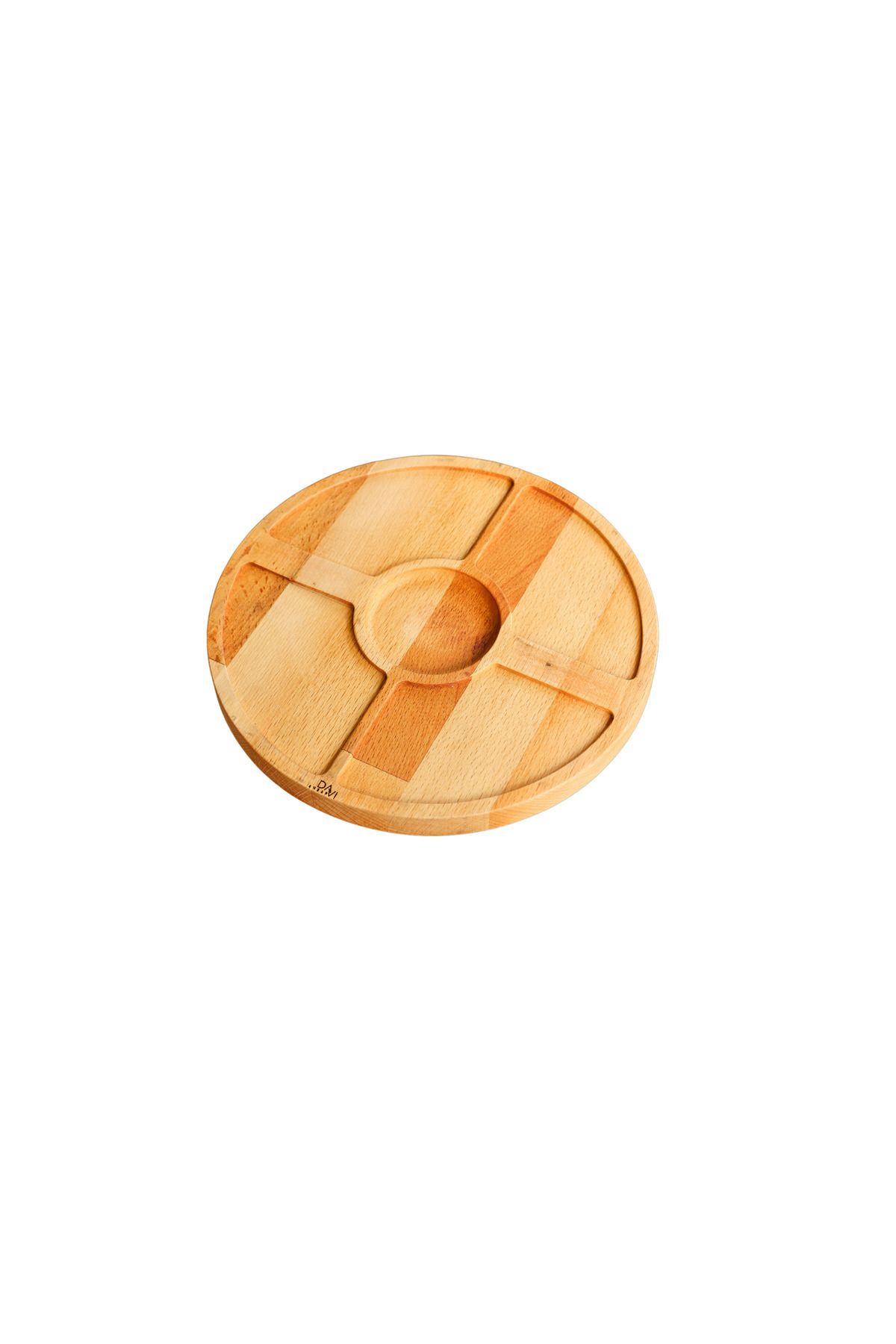 Davi Ahşap-Presentation Plate with Wooden Compartments - Stylish and Multi-Purpose 5