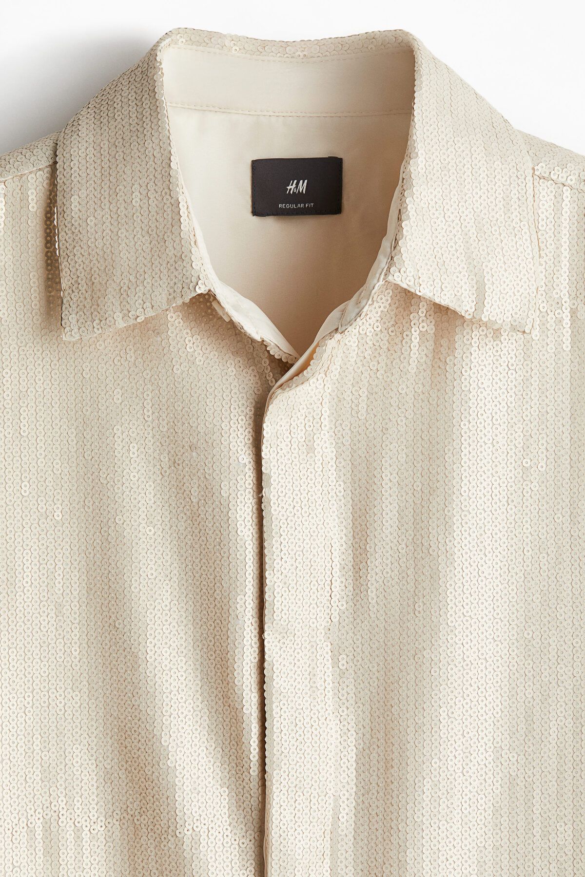پیراهن / بلوز دکمه دار نود مردانه پوسته مناسب اورجینال H M H&M