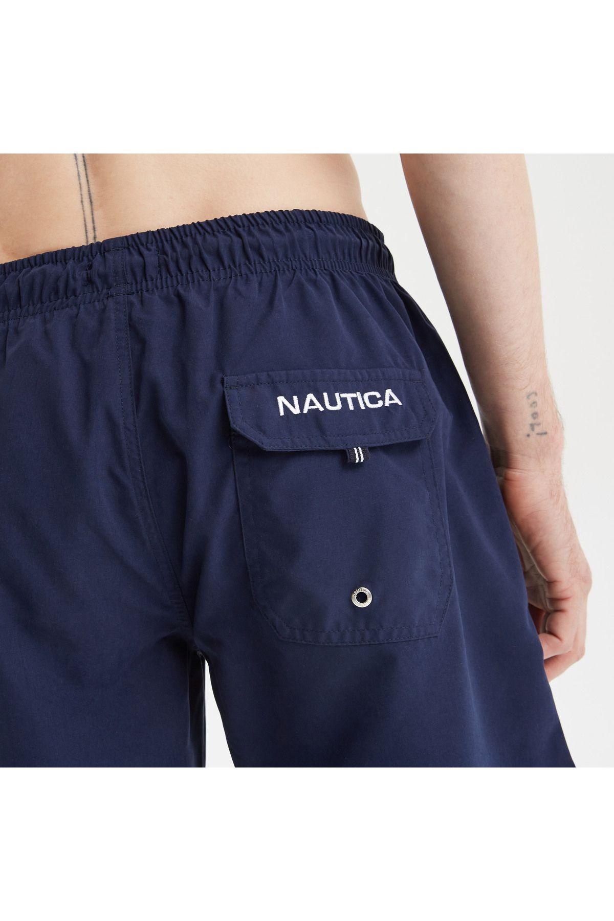 شلوارک شنا آبی مردانه شورت لباس Nautica