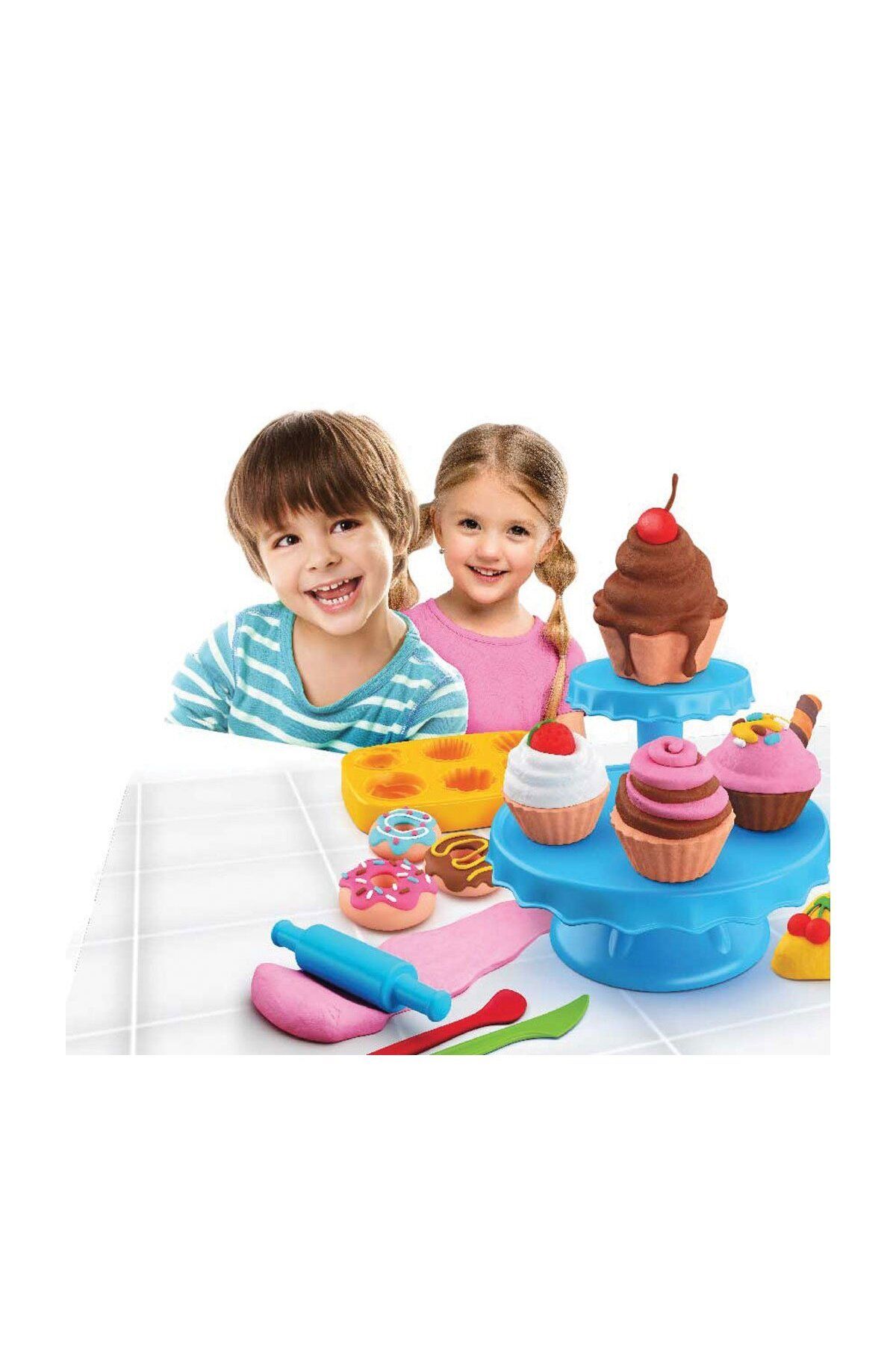 DEDE-Art Craft Cupcake Play Dough Set 6