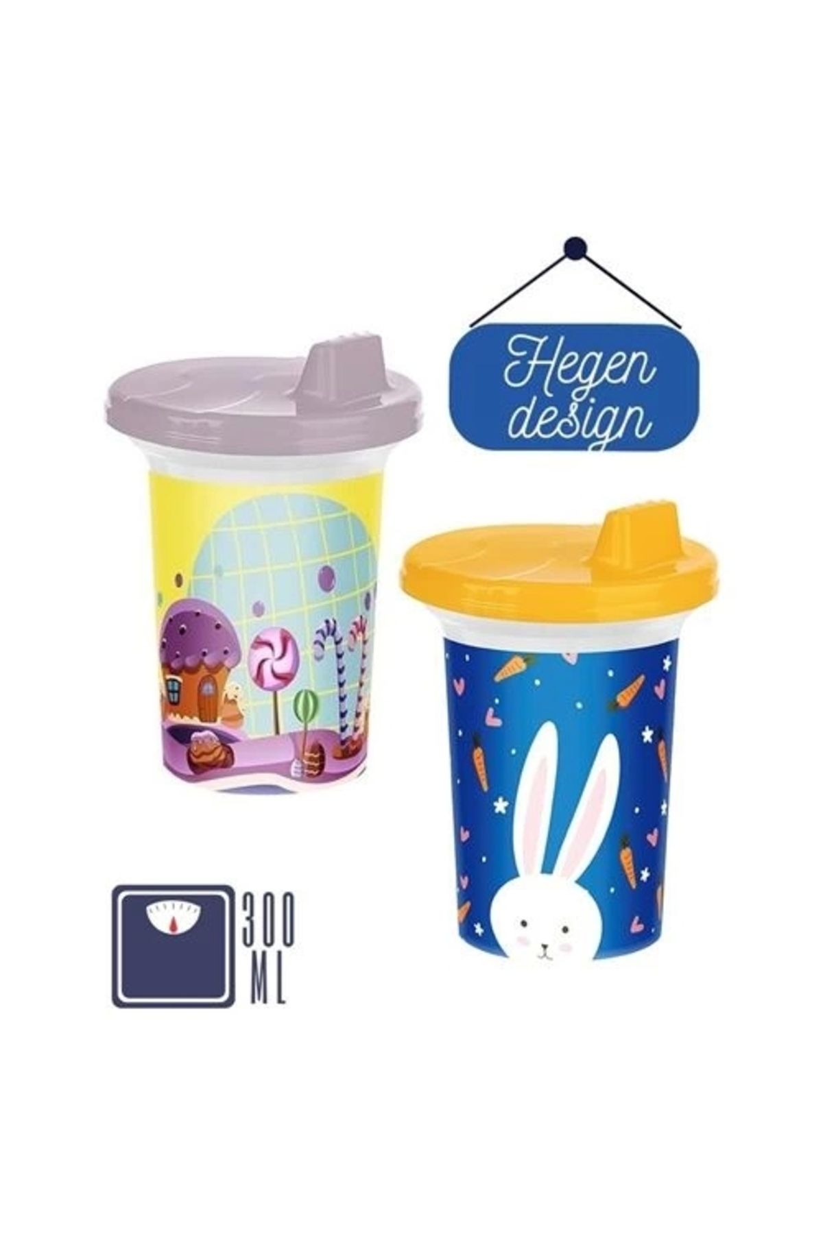 ModaCar Henge 2 Li Bebek Alıştırma Bardağı 300 ml