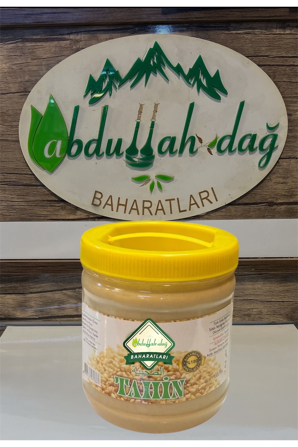 ABDULLAH DAĞ Hatay Yöresel Doğal Saf Sasam’dan Üretim Tahin 1 Kg / 1000 Gr