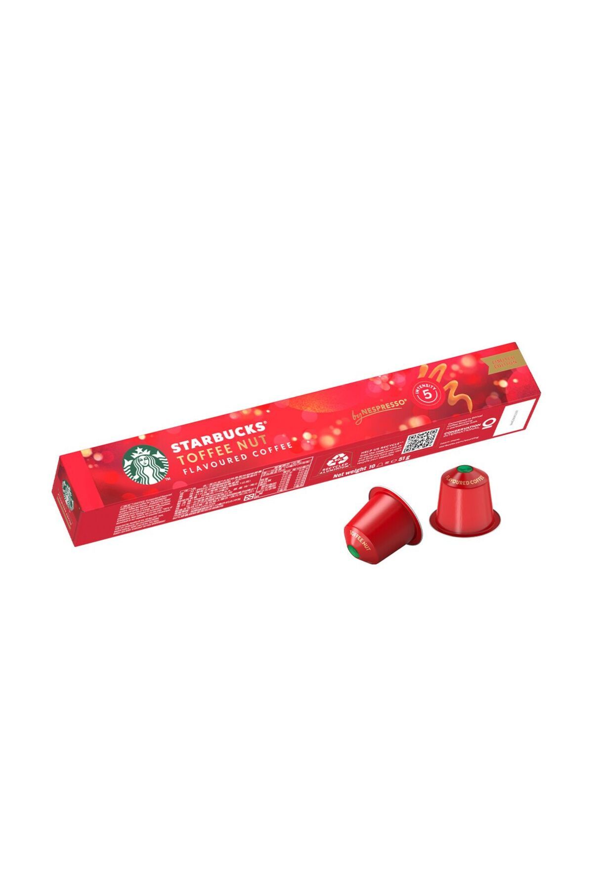 Starbucks Kapsül Kahve Toffee Nut Aromalı 10lu Paket