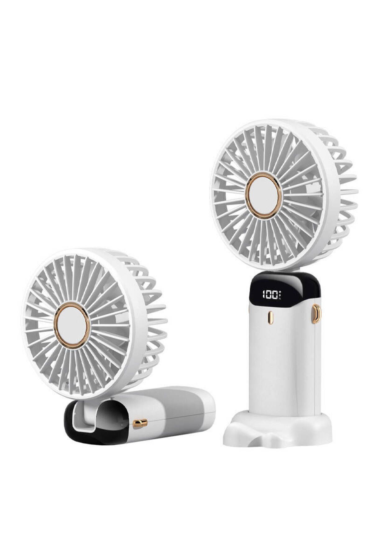 FUJİMAX N15 Dijital LED Göstergeli Katlanabilir Kirpik ve Makyaj Kurutucu Fan