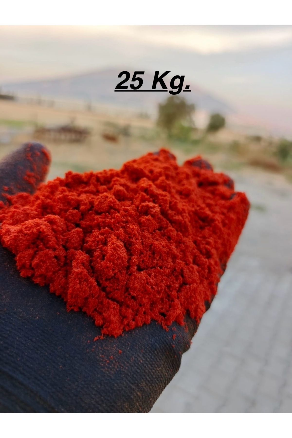 ÇAKIRBEYLİ Kırmızı Toz Biber (maraş Biberi) 25 Kg.