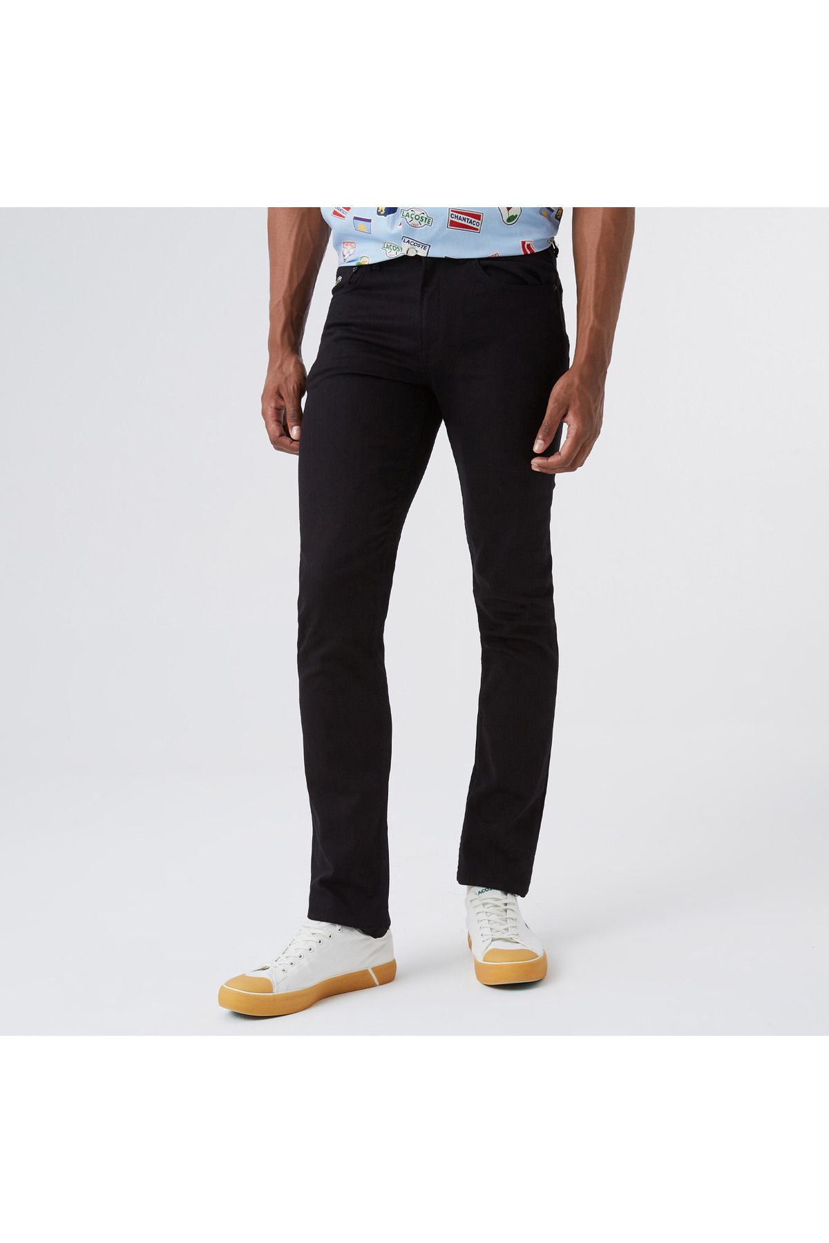 شلوار مشکی مردانه سیاه اورجینال Lacoste
