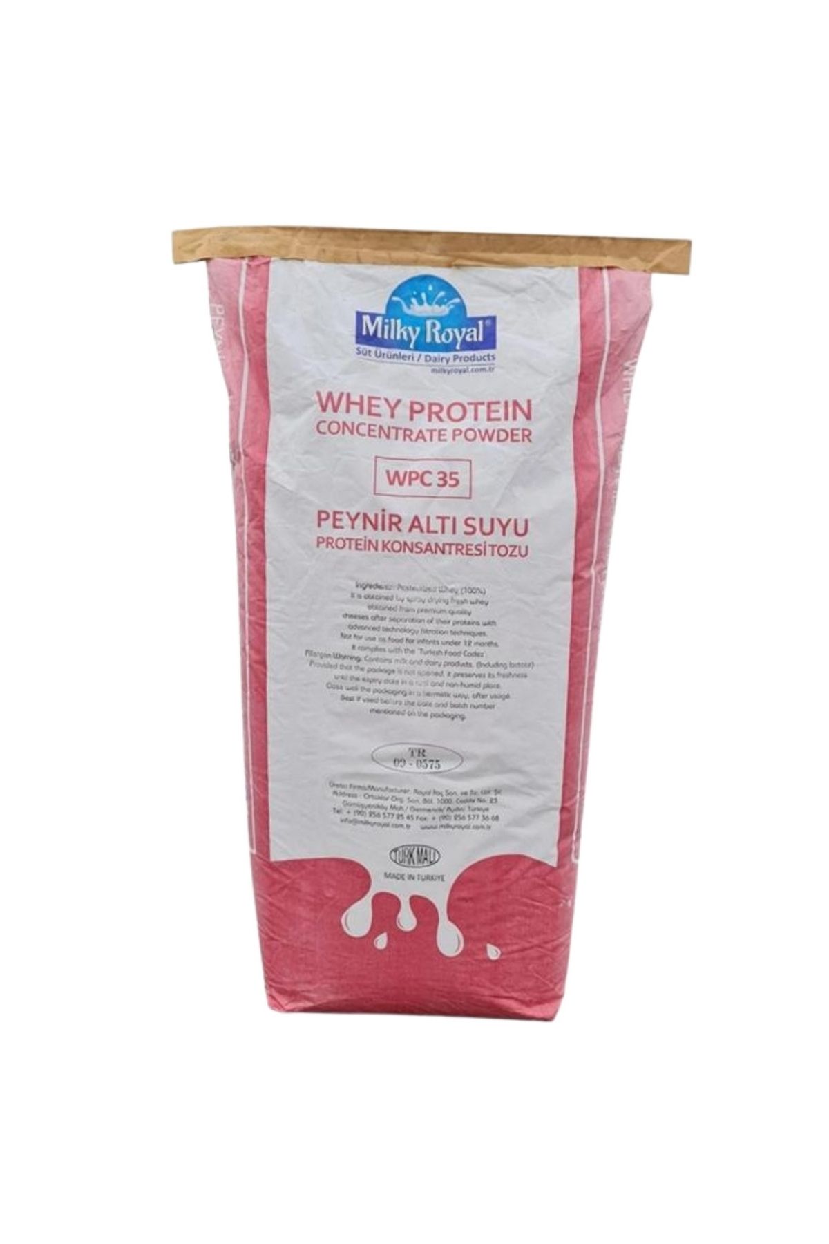 Royal Avian Royal Milky Peynir Altı Suyu 35 WPC 15 Kg
