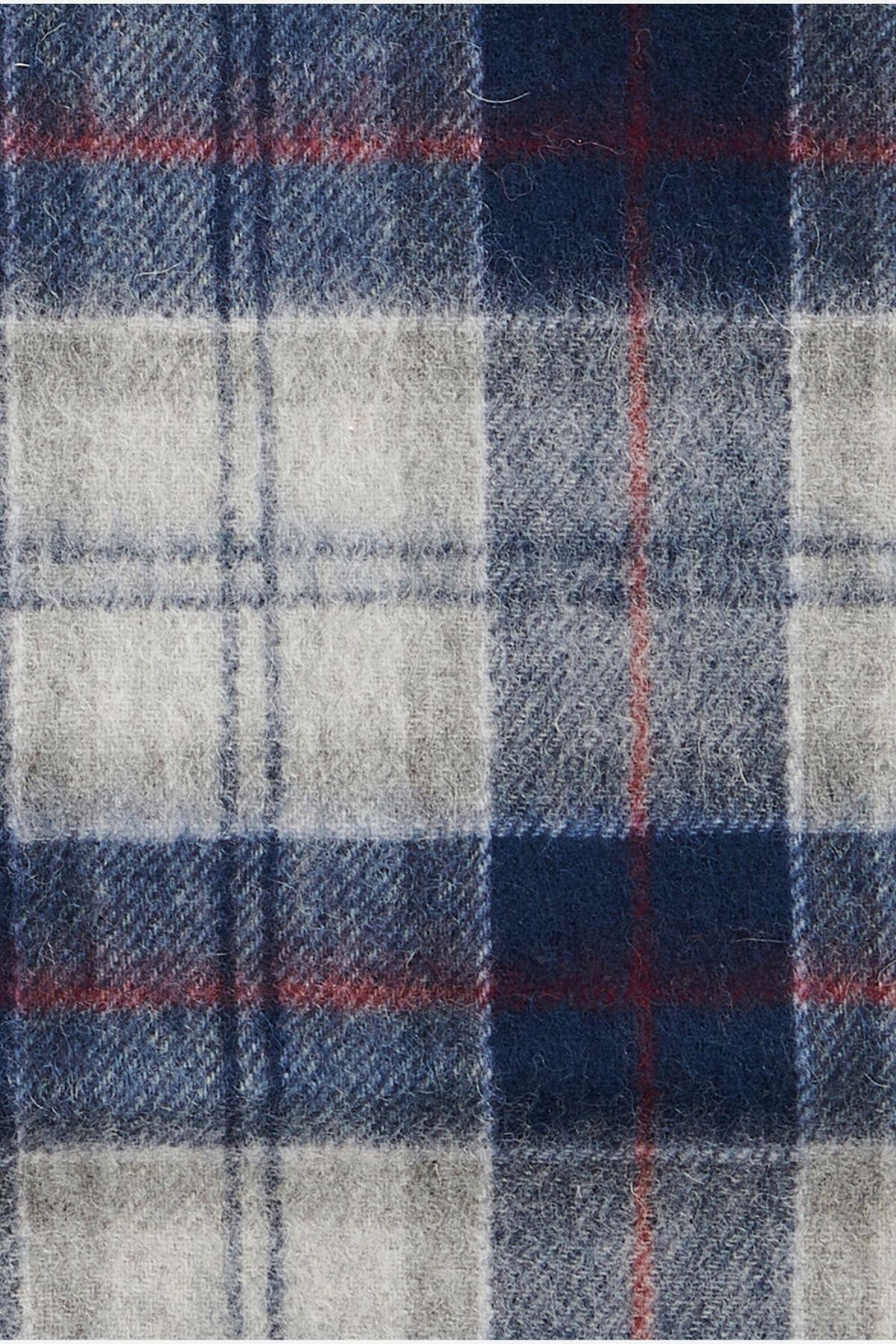 ست شال گردن کلاه و دستکش مردانه راسته | باربور Barbour MGS0018-TN27 - تصویر 4
