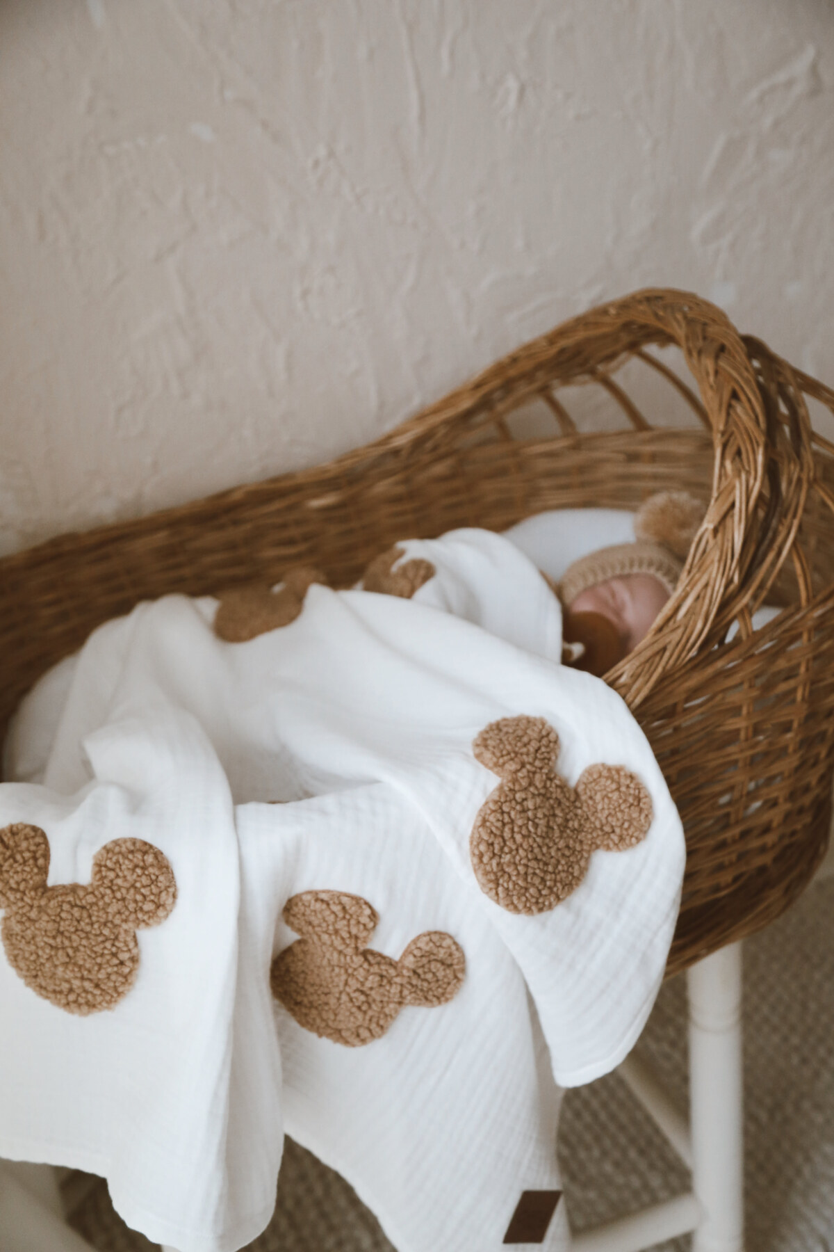 dery baby TAŞIMAK SİHİRDİR Teddy-Dört Kat Müslin Ekru Souris Battaniye fotoğrafı 5 (önizleme)