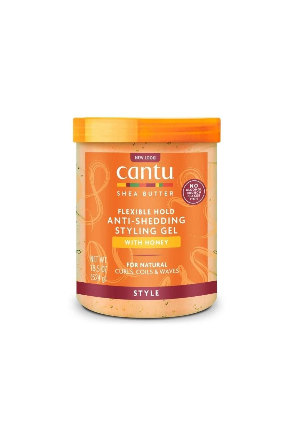 Cantu Shea Butter Maximum Hold Honey Anti Shedding Styling Hair Gel 524 Gr Trendyol
