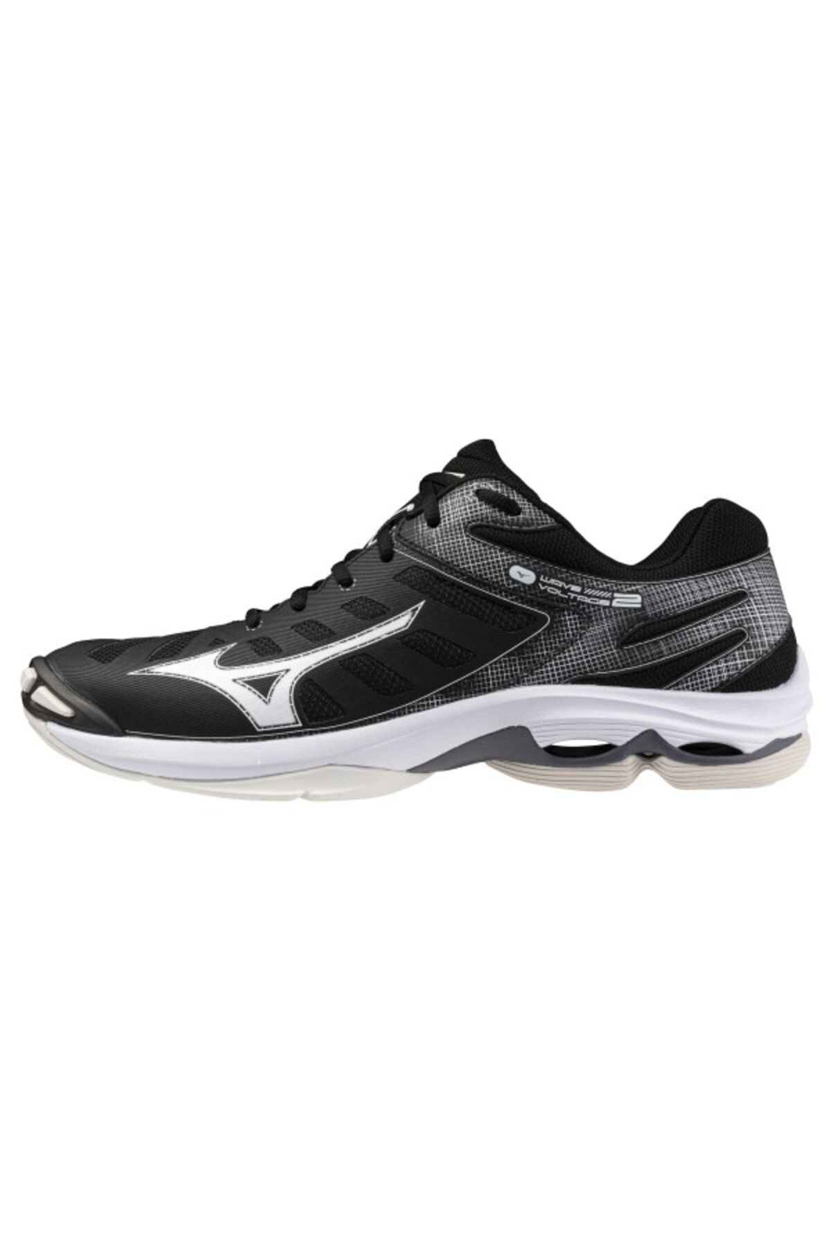 MIZUNO Wave Voltage 2 Unisex Voleybol Ayakkabısı Siyah