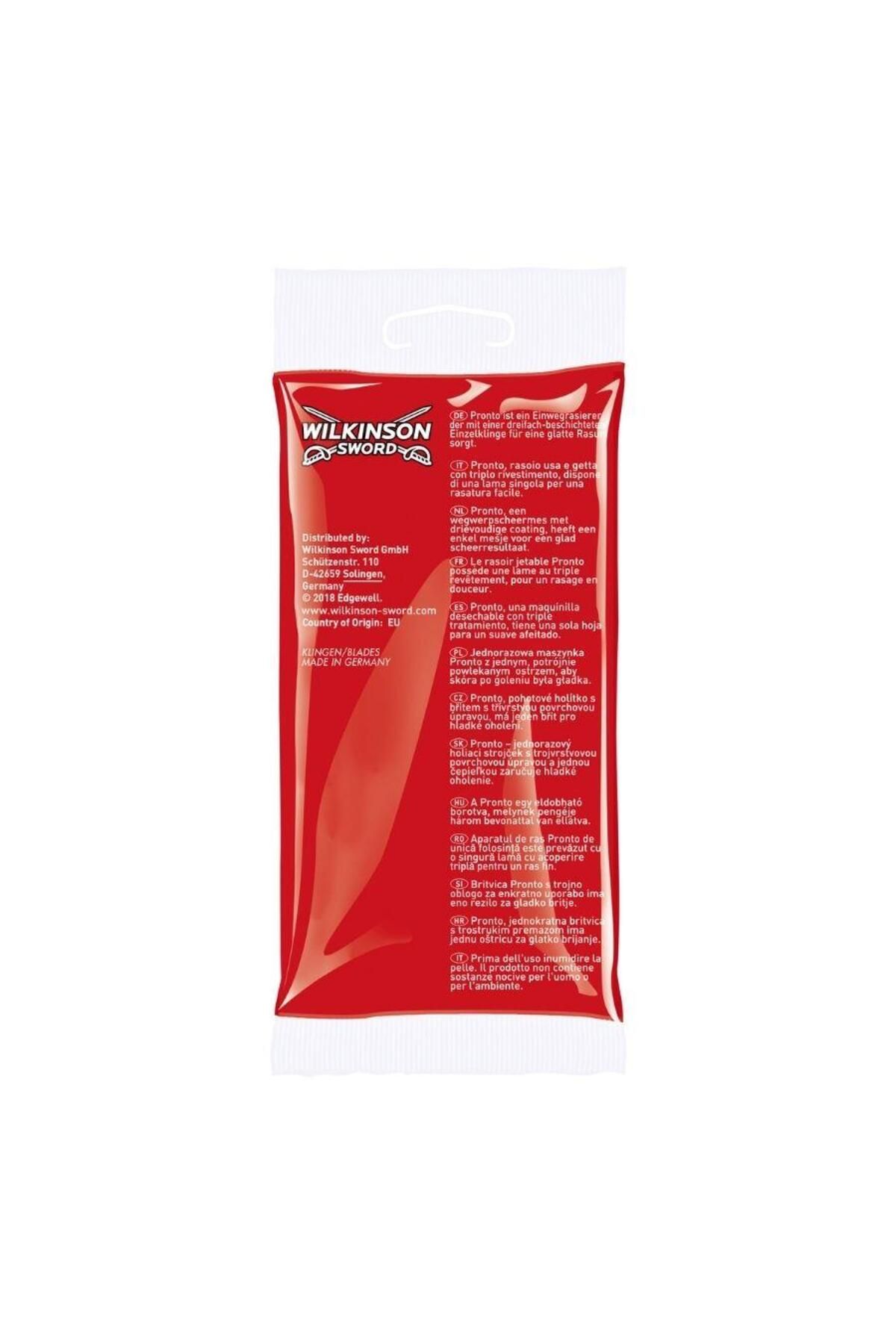 Wilkinson-Sword Pronto Single Blade 5-Piece Disposable Razor 5