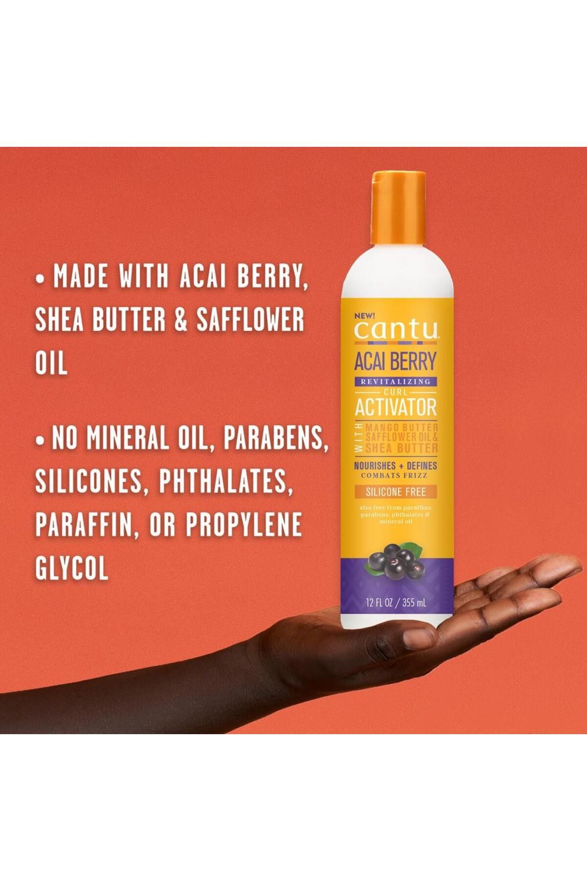 Cantu-Acai Berry Curl Activator Cream 355 ml 6