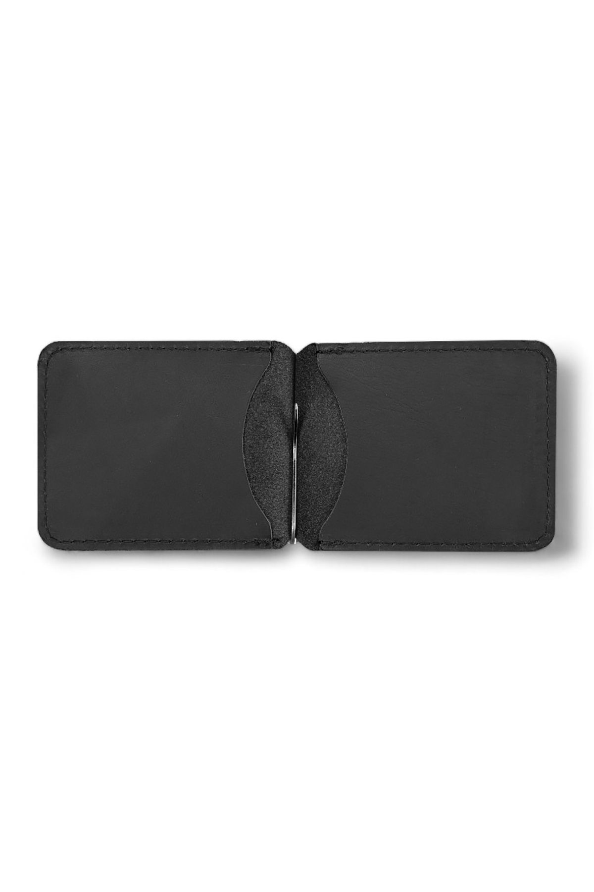 Modica-Larga - Genuine Leather Natural Money Clip Wallet 3