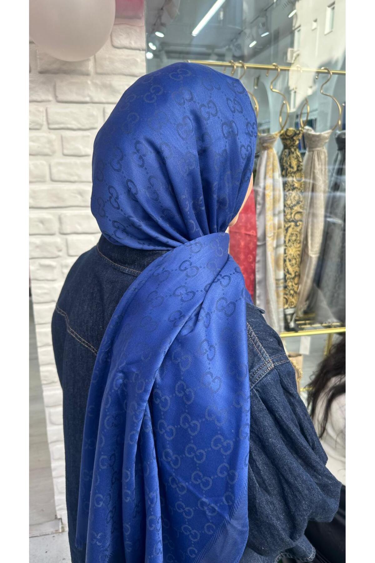 Tasarım-G Pattern Wool Cotton Shawl 2