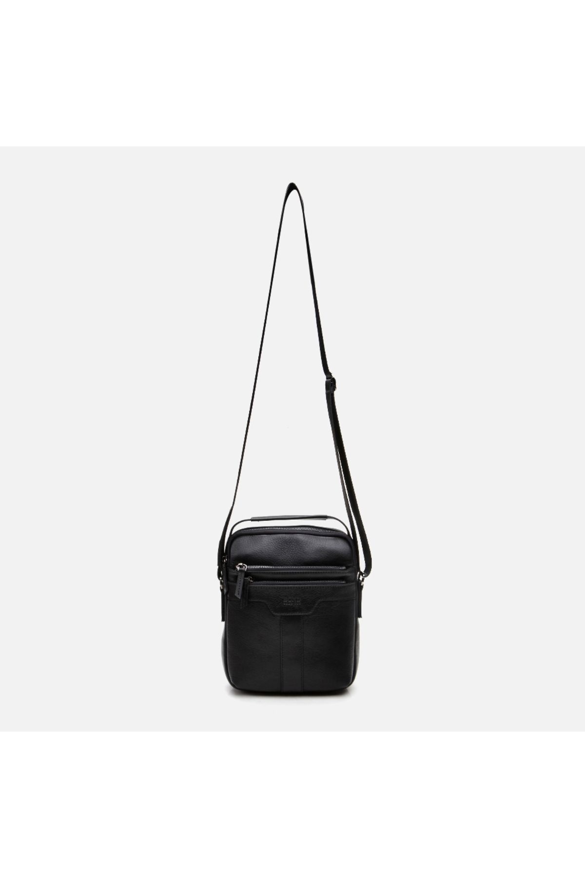 Hotiç-Genuine Leather Black Men's Bag 3