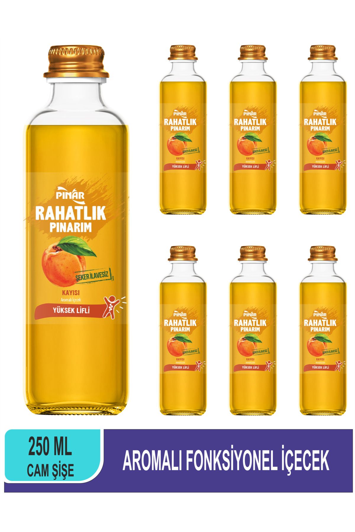 Pınar Rahatlık Pınarım Kayısı Aromalı 250 ML X 6