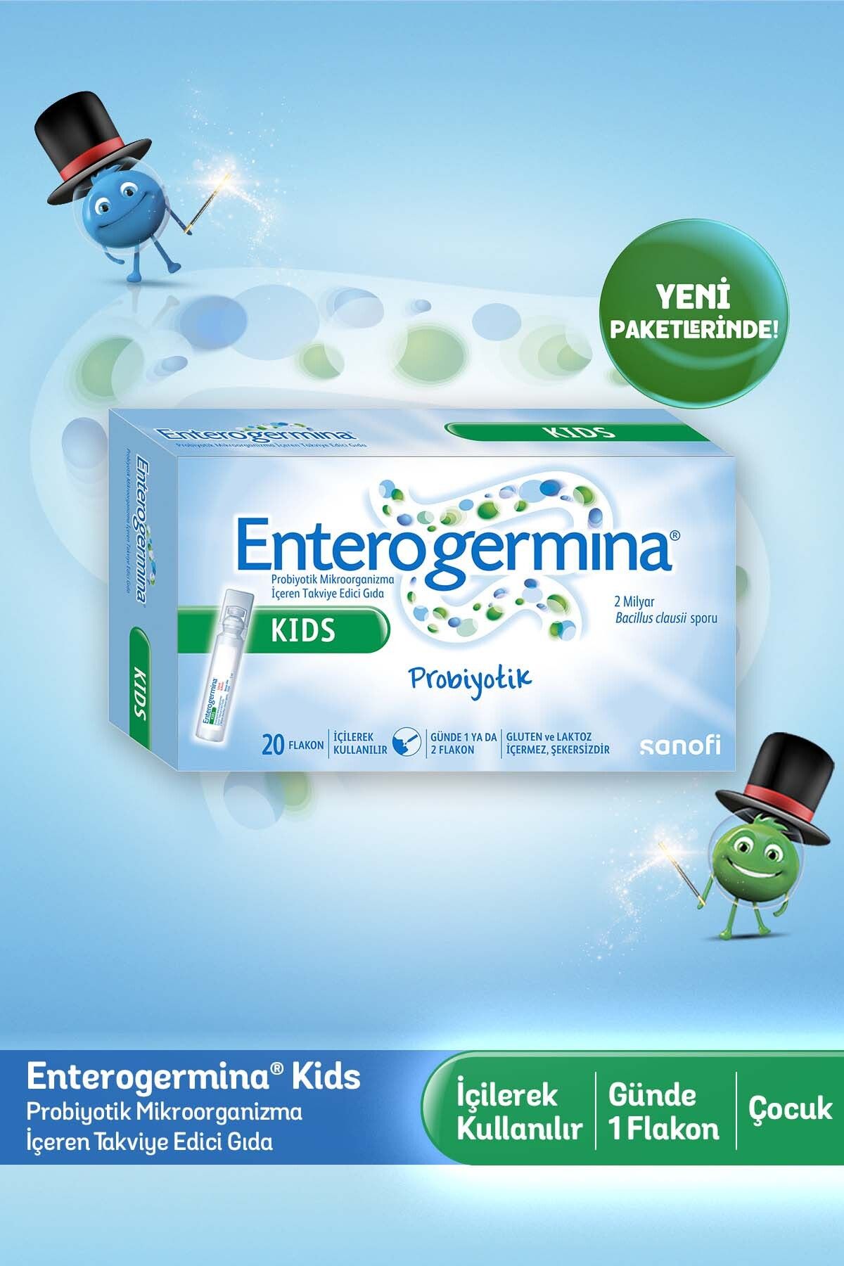 Enterogermina Kids Probiyotik 20 Flakon