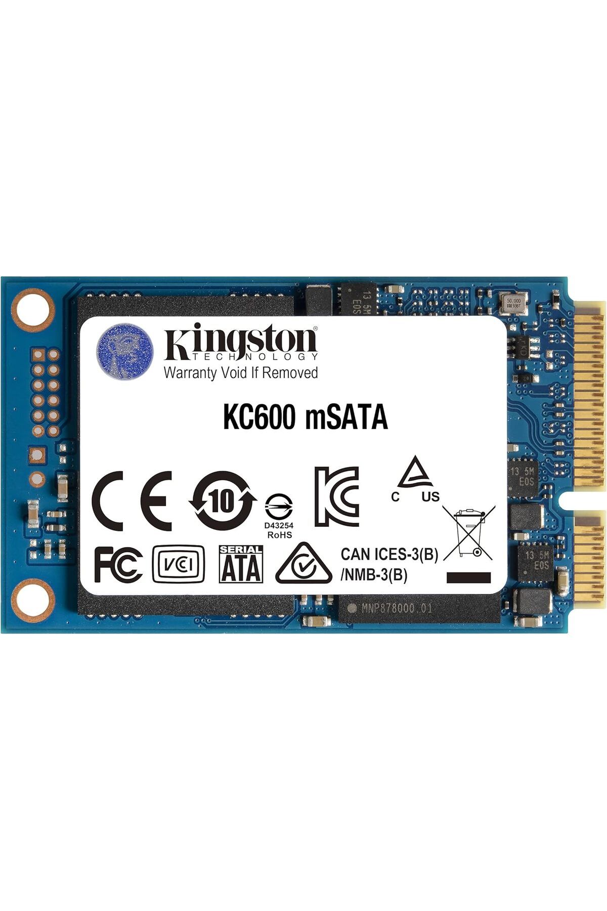 ستورماكس-KC600 mSATA 256GB SSD، SKC600MS/256G، 550 ميجابايت/ثانية - 500 ميجابايت/ثانية قراءة وكتابة أصلية 1017785 1