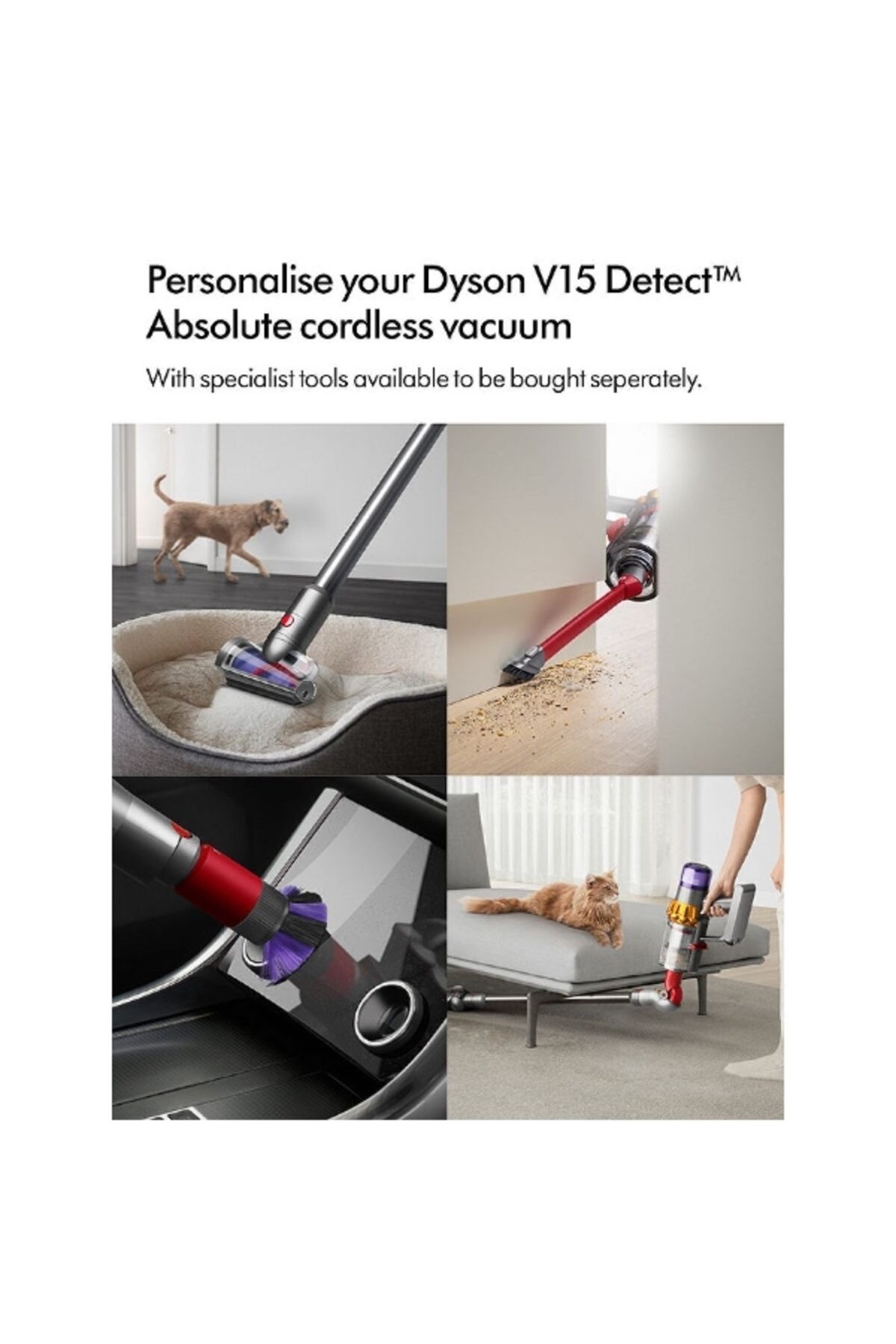 DYSON-V15 Detect Absolute Cordless Vacuum Cleaner 447033-01 8