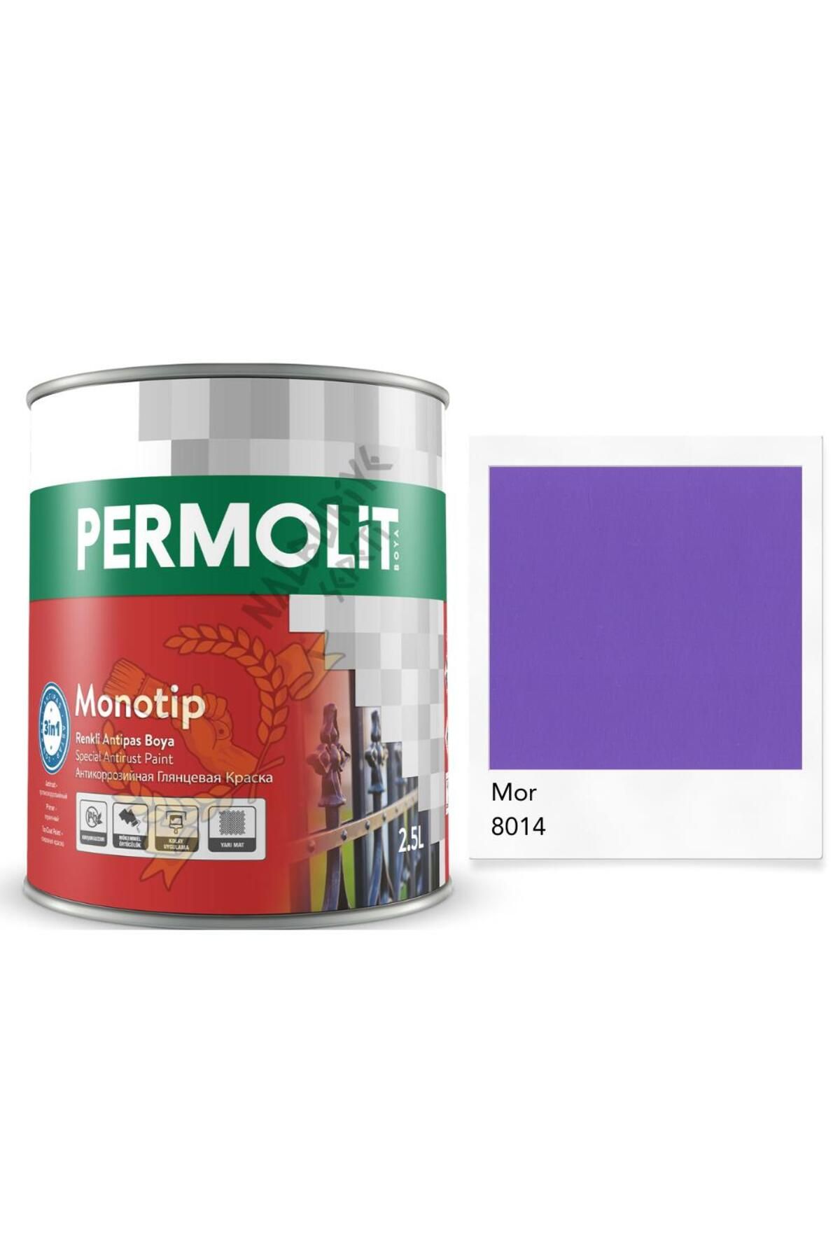 Permolit Monotip Astarlı Antipas Boya MOR 2.5 Lt.