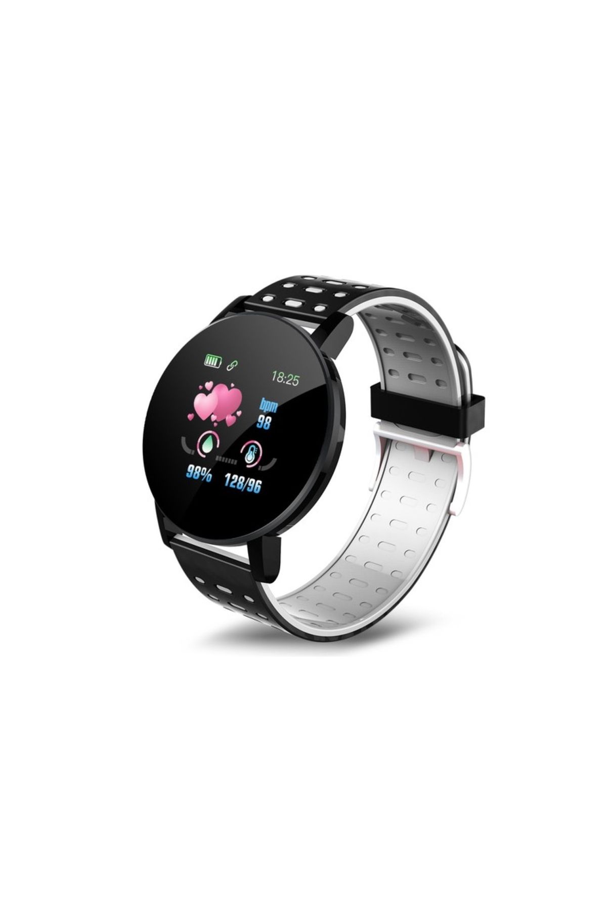 Moodix-We23k18b Smartwatch – Schwarz & Grau, Gesundheits- & Aktivitätstracker 1