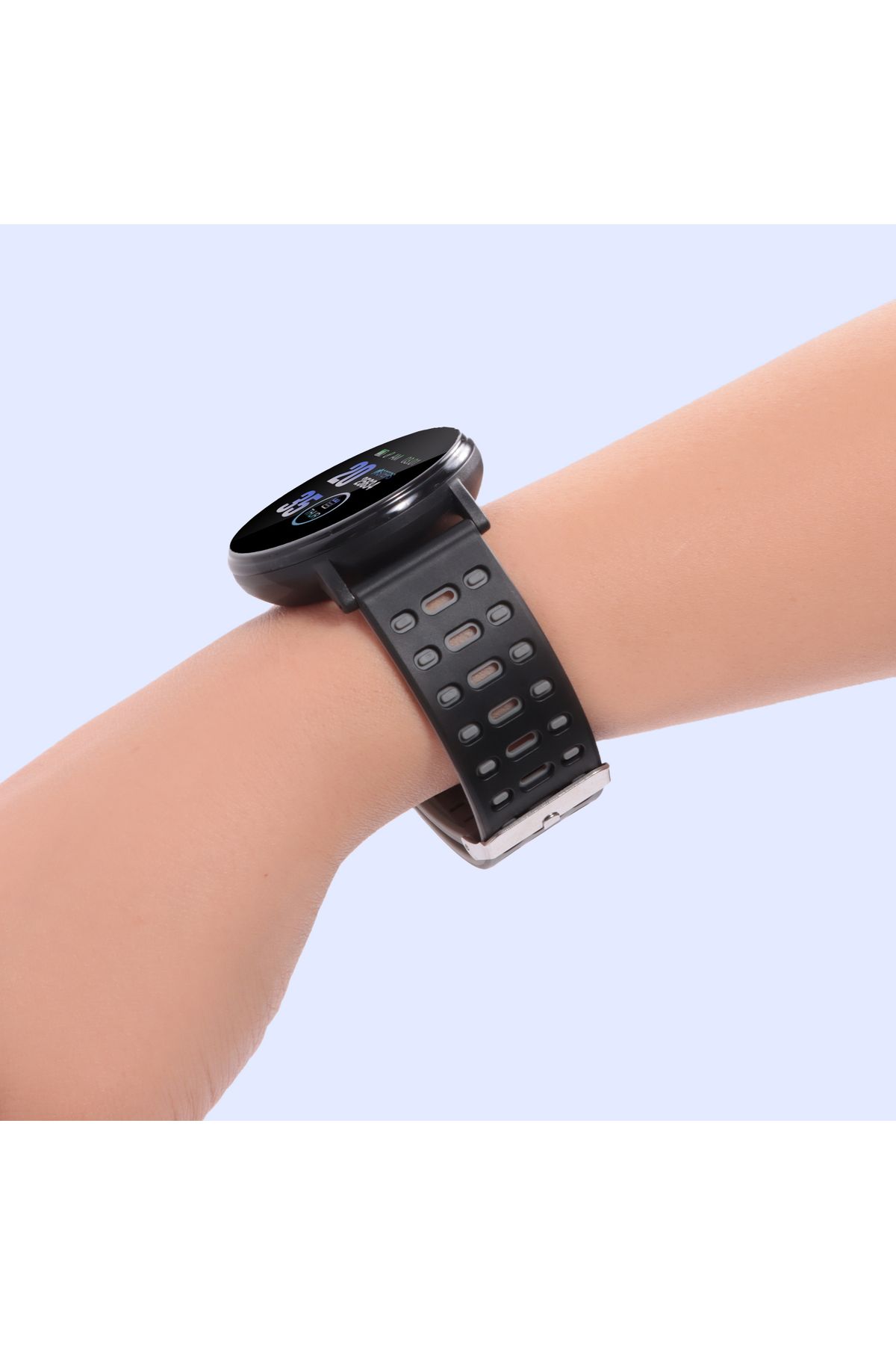 Moodix-We23k18b Smartwatch – Schwarz & Grau, Gesundheits- & Aktivitätstracker 4