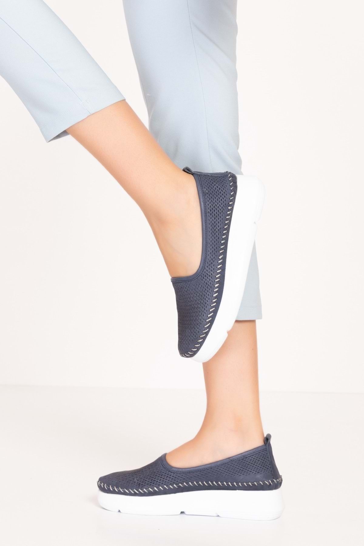 Gondol-Pantofi de vară confortabili de zi cu zi din piele naturală alpx.510 3