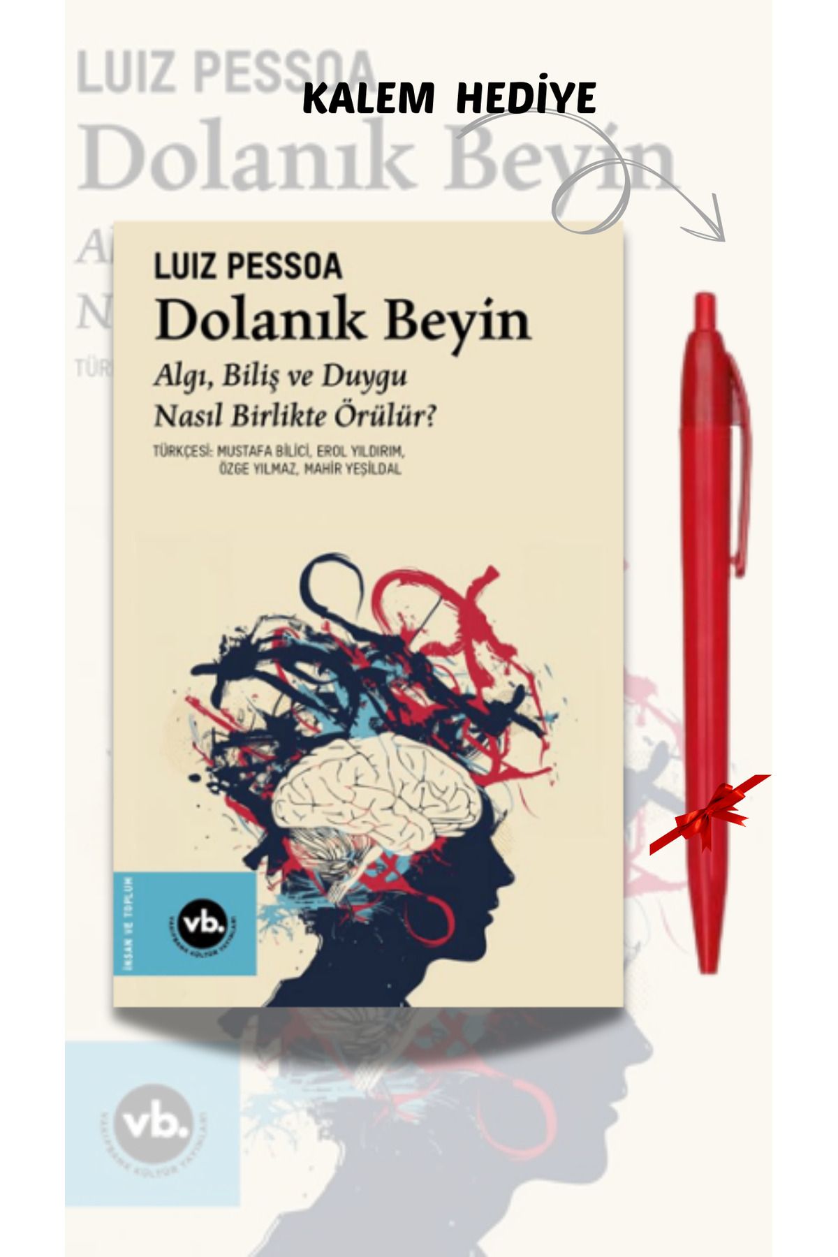 Vakıfbank Kültür Yayınları Dolanık Beyin - Luiz Pessoa, Kalem Hediyeli, Vakıfbank Kültür Yayınları