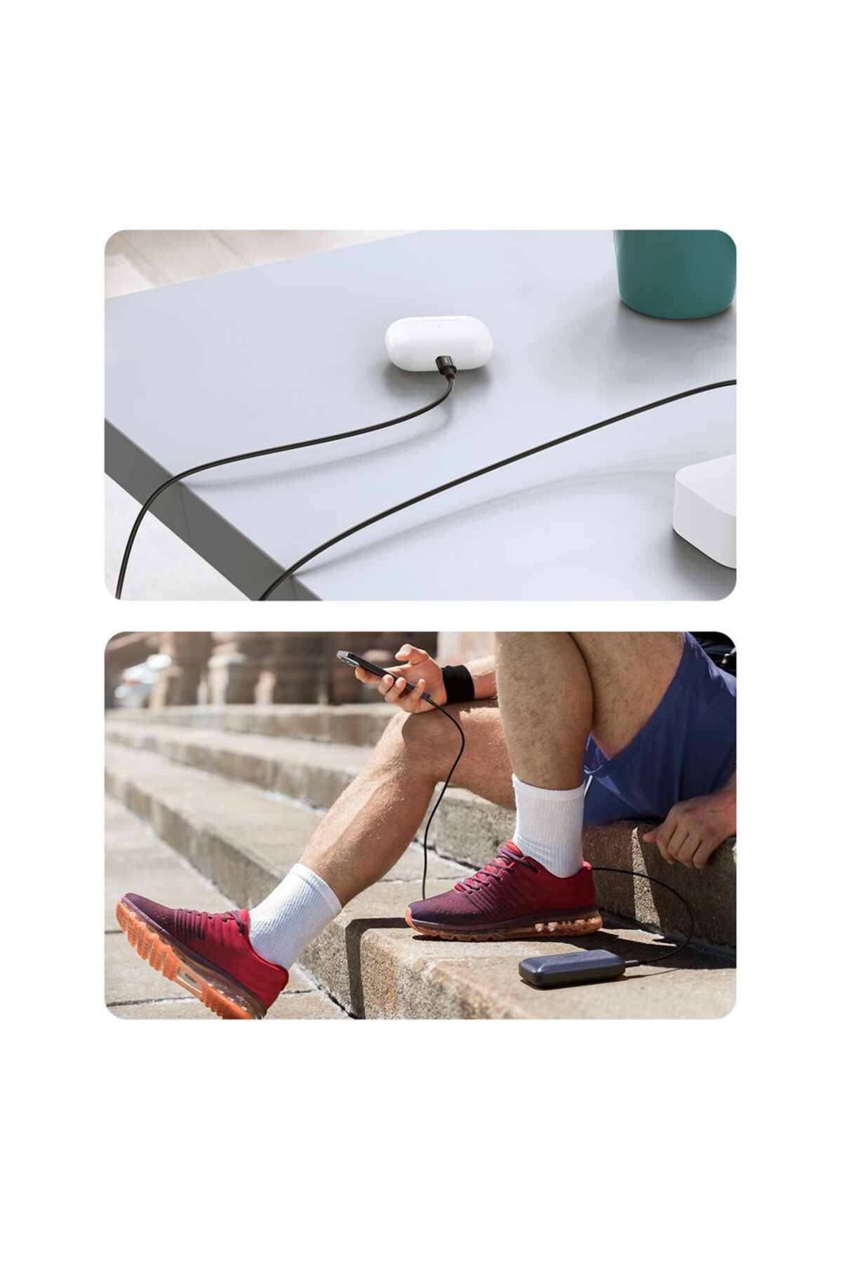 Ugreen-كابل شحن ومزامنة بيانات USB-C إلى Lightning بطول 1 متر - أسود 6
