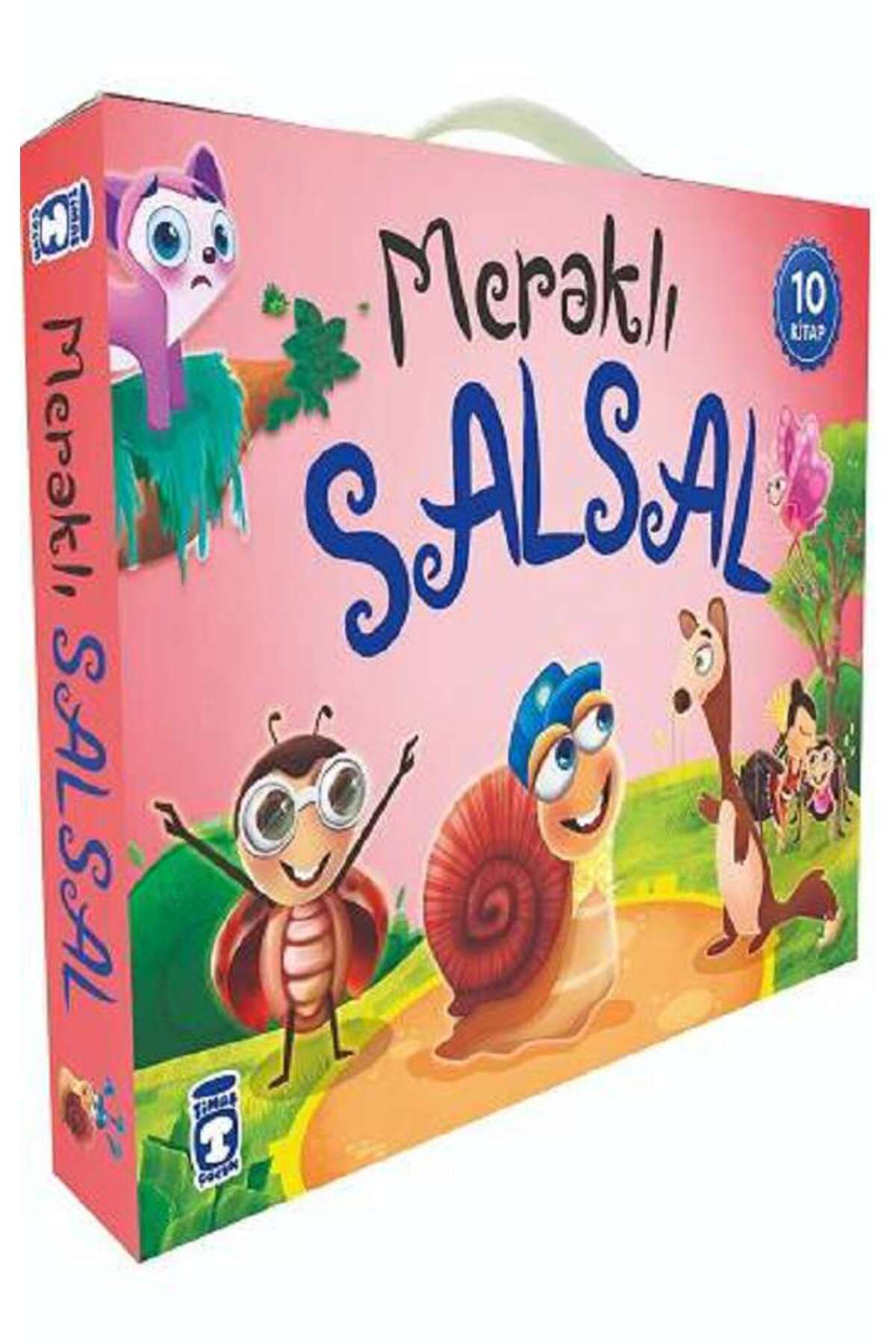 Timaş Çocuk Meraklı Salsal Set (10 Kitap)