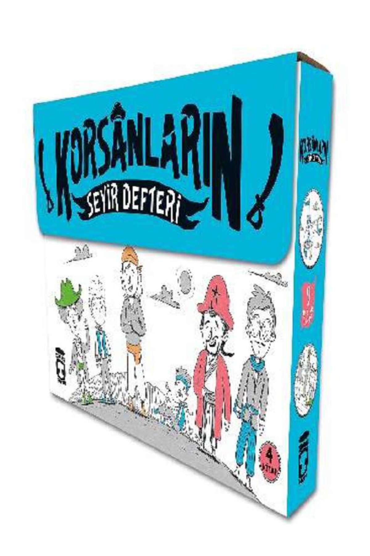 Timaş Çocuk Korsanların Seyir Defteri Set (4 Kitap)