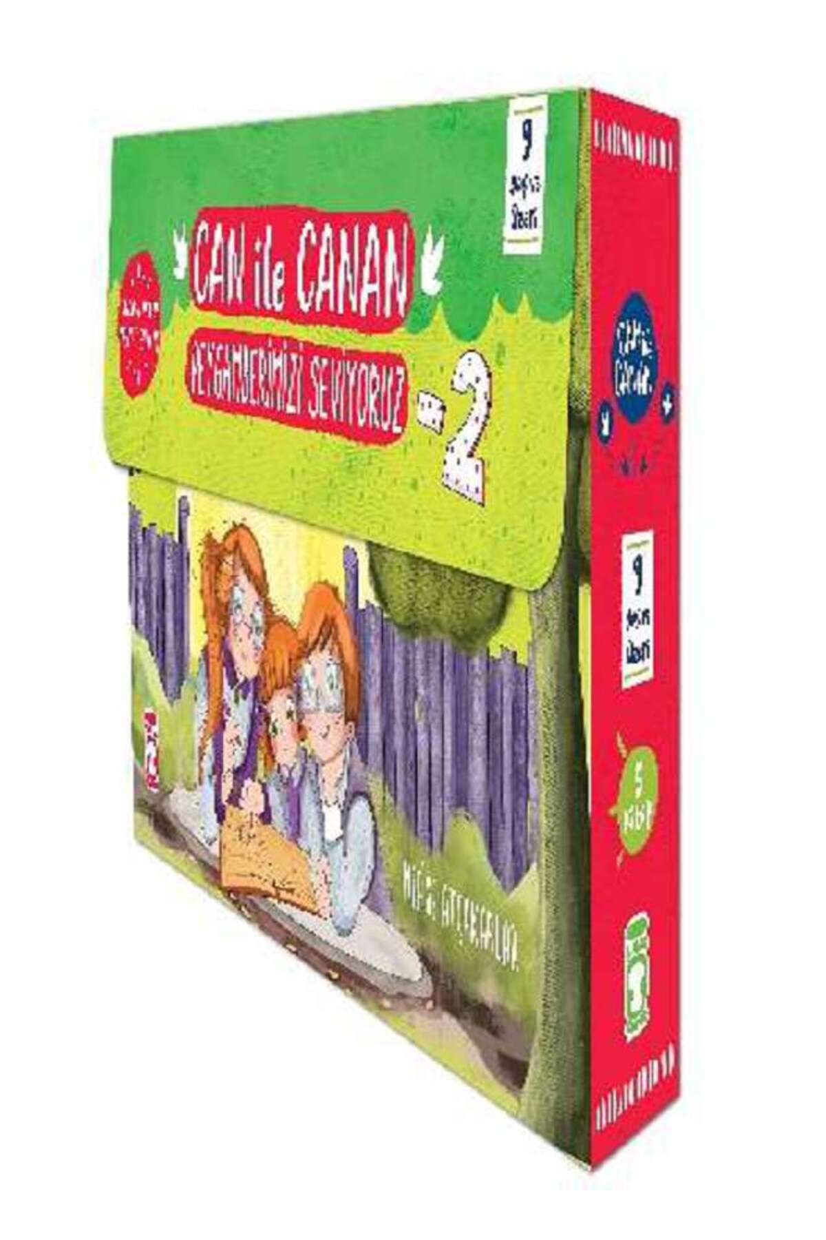 Timaş Çocuk Can İle Canan Peygamberimizi Seviyoruz 2 - Set (5 Kitap)