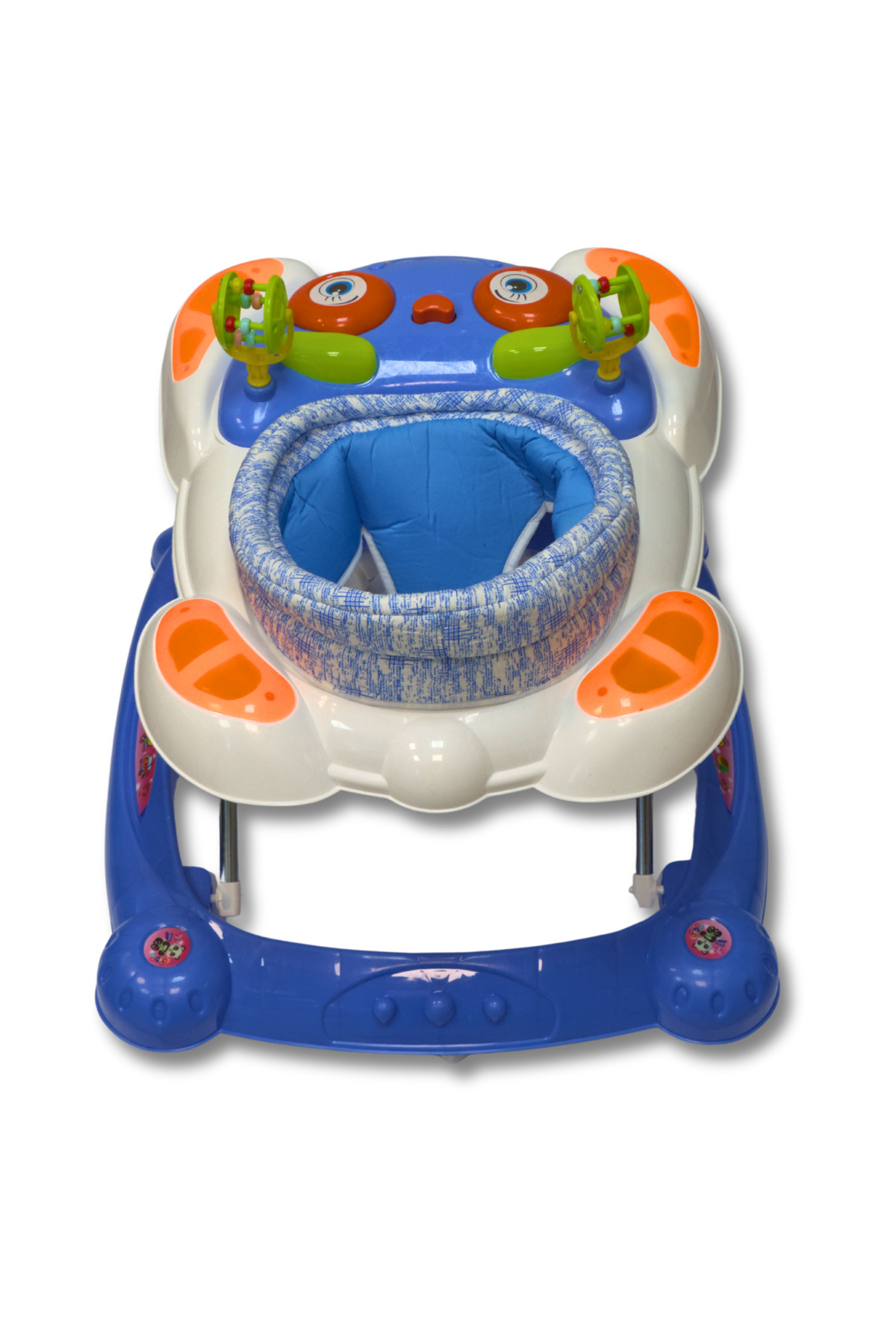 Kids 7 Ayak Bebek Yürüteç göz modeli Mavi Beyaz fotoğrafı 2 (önizleme)