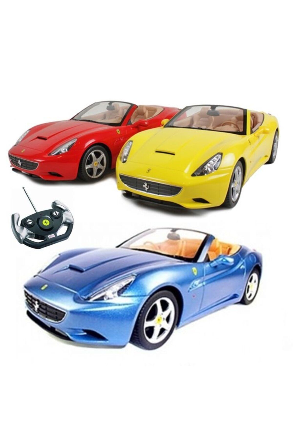 gcaksesuar Nessiworld Rastar Kumandalı 1:12 Ferrari California