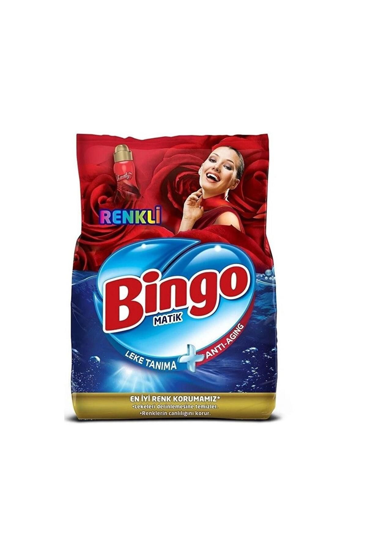 Bingo 4 Kg Matik Eko Renkli Toz Çamaşır Deterjanı (50002813)