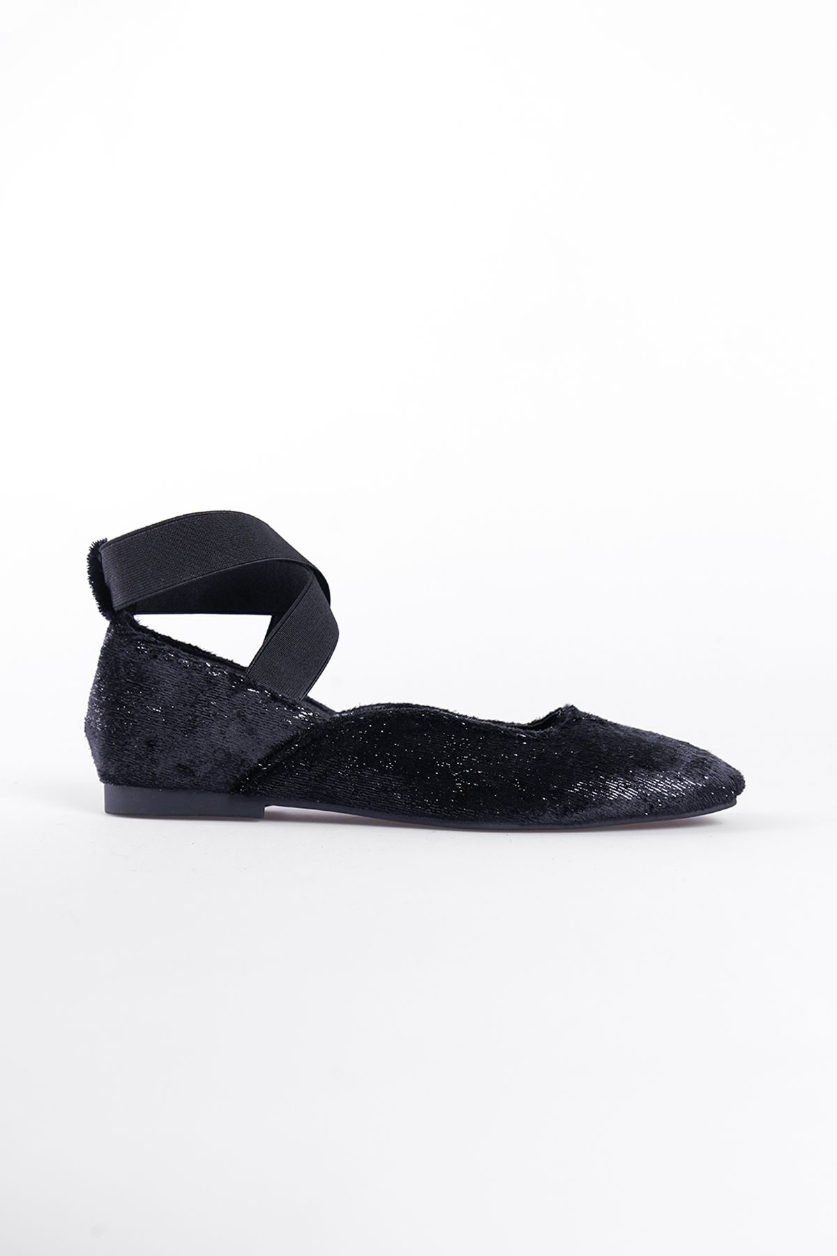 Capone Outfitters-Women's Ballerinas with Elastic Ankle 2