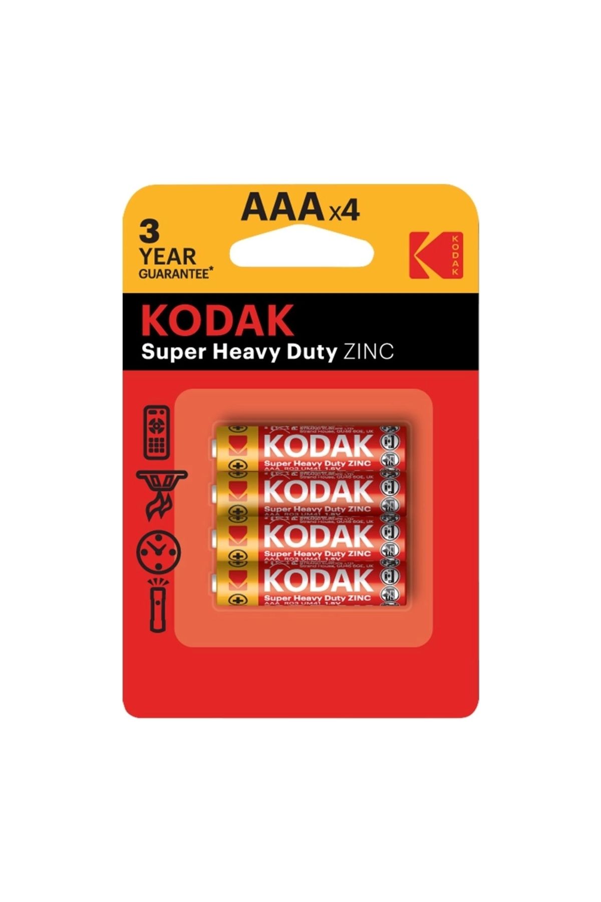 Kodak Super Heavy Duty Zınc Aaa 4'lü