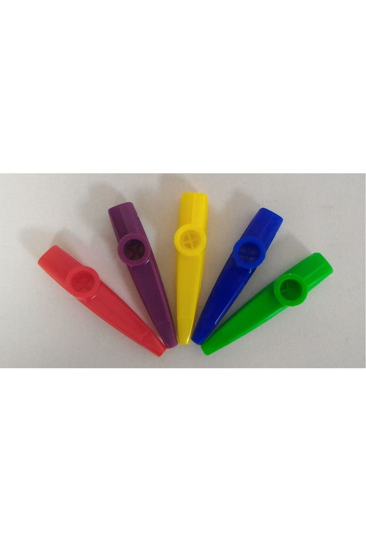 Vendyl VNDB55 plastik kazoo 5 farkli renk seçeneğiyle