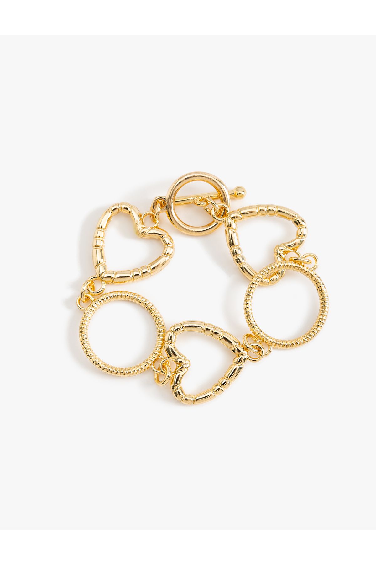 Koton-Heart Detailed Chain Bracelet 1