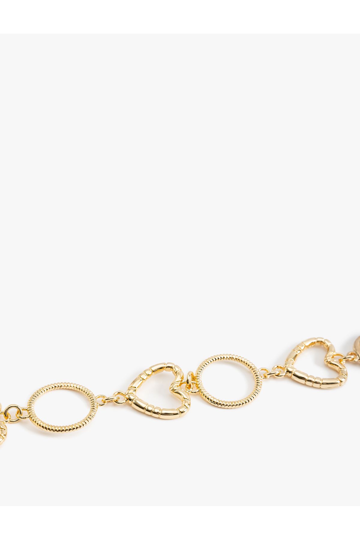 Koton-Heart Detailed Chain Bracelet 3