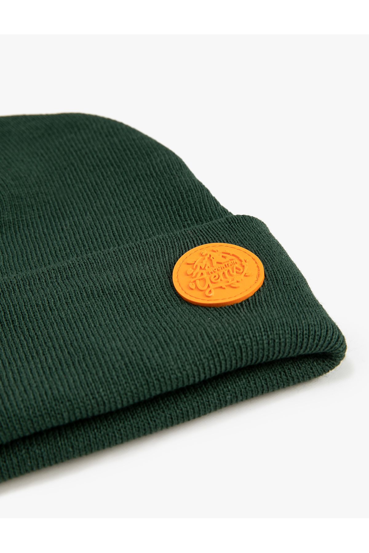 Koton-Layered Beret with Slogan Printed Label Detail 3