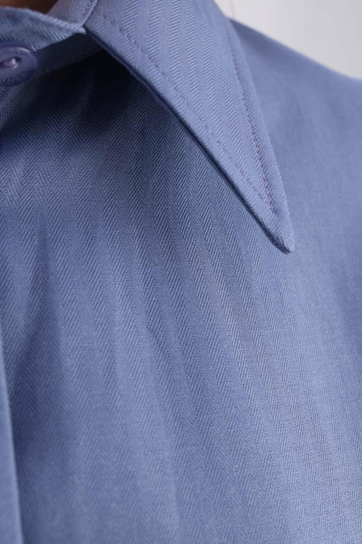 ALLDAY-Tunica de cămașă Soft Blue-Covered Patch 6
